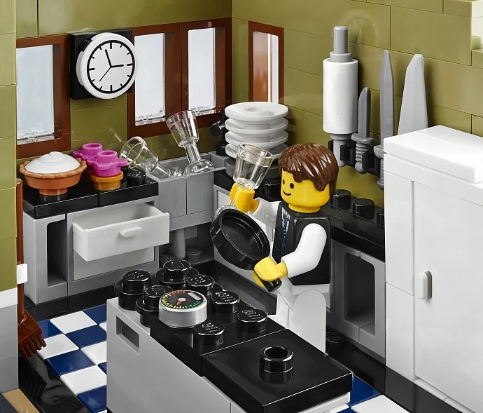 LEGO® 10243 Expert Zestaw Paryska Restauracja - zdjęcie 10