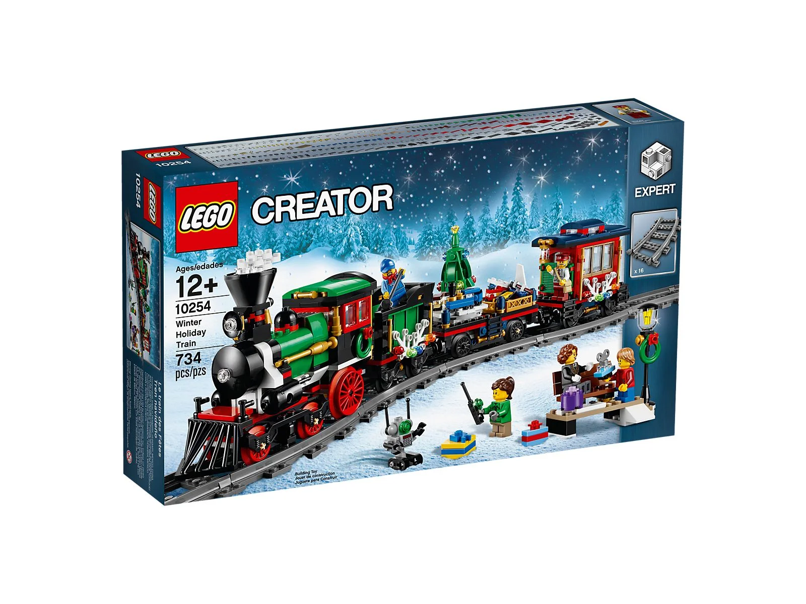 LEGO® 10254 Świąteczny pociąg - zdjęcie 9