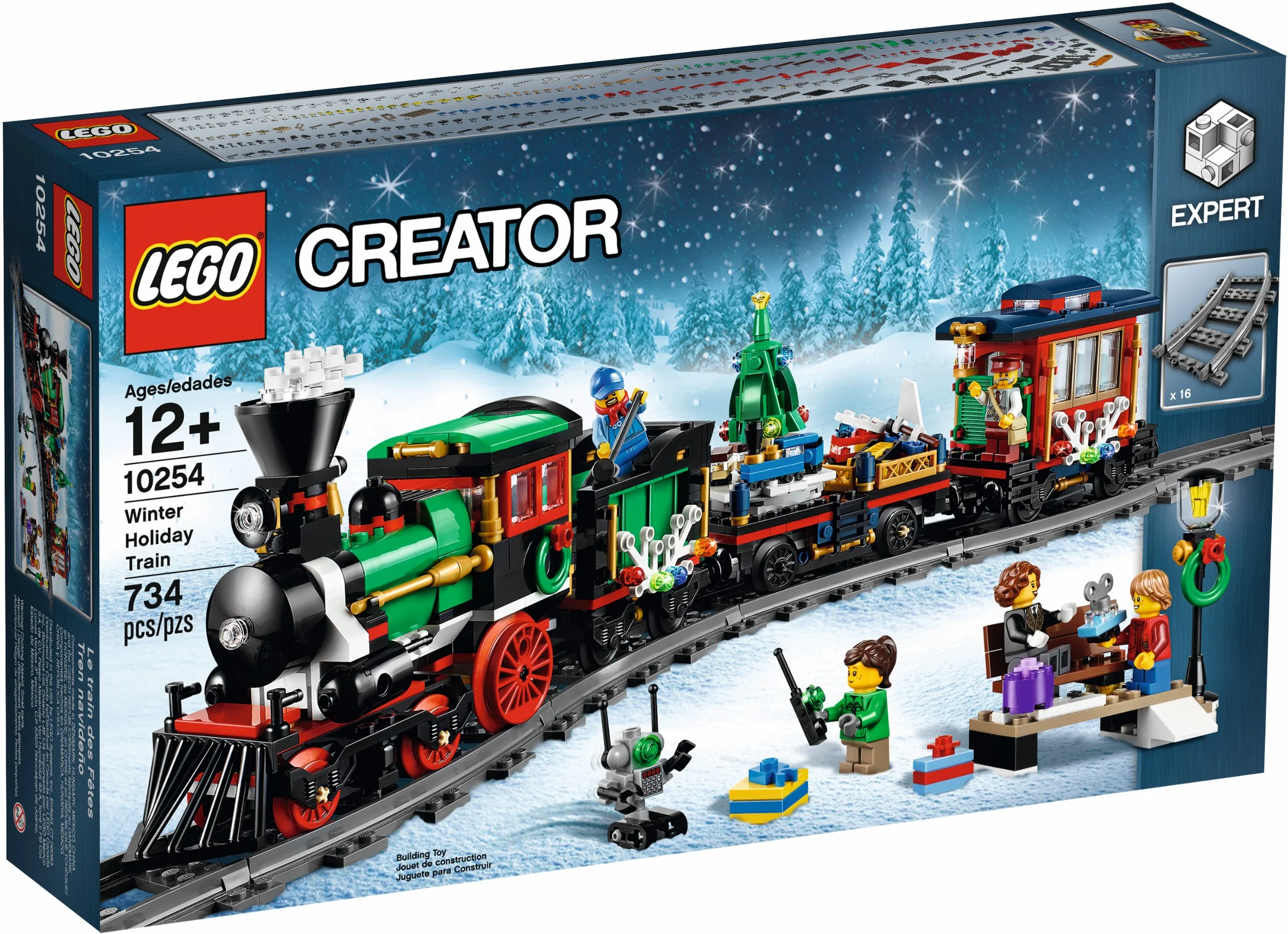 LEGO® 10254 Świąteczny pociąg - zdjęcie 14