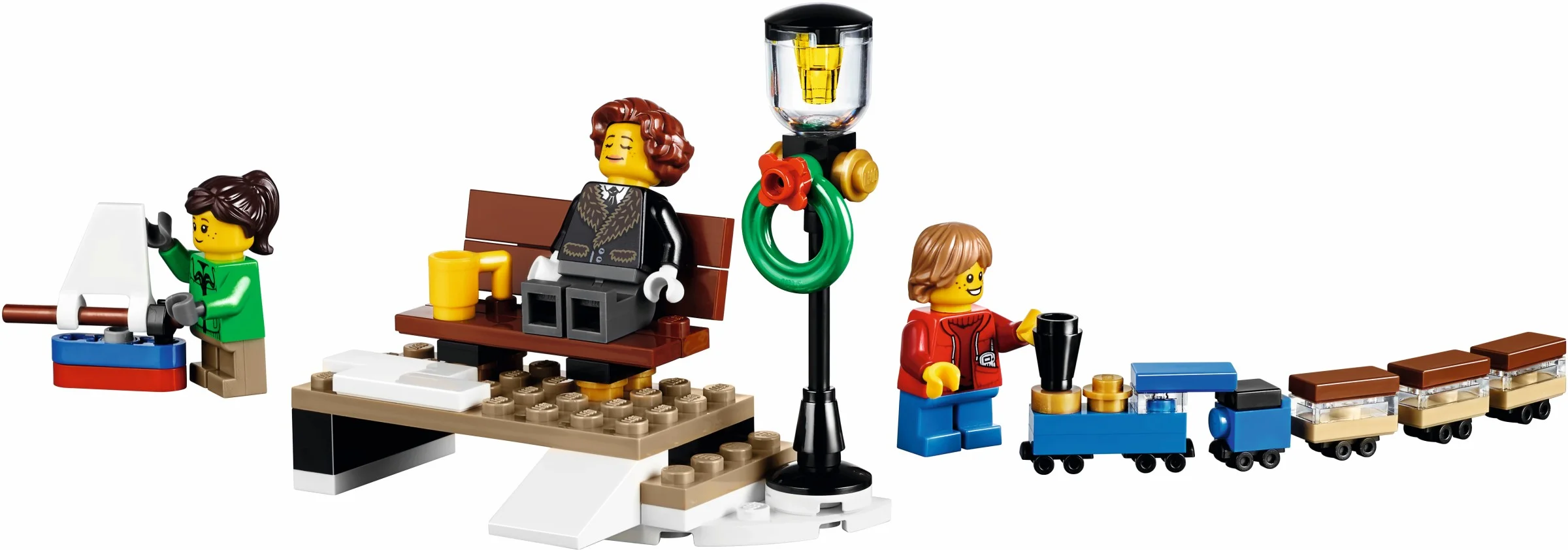 LEGO® 10254 Świąteczny pociąg - zdjęcie 29