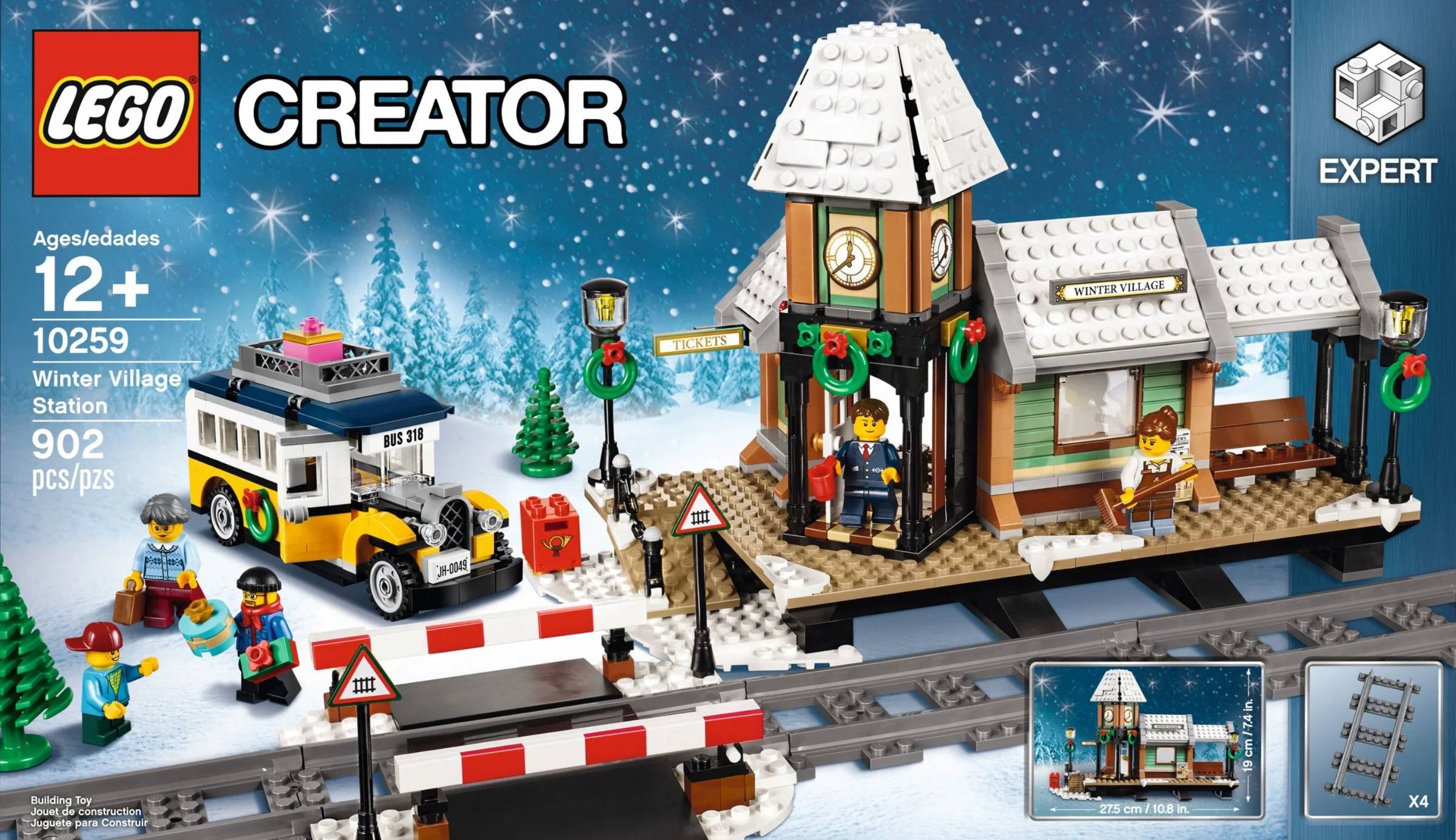 LEGO® 10259 Stacja w zimowej wiosce - zdjęcie 8