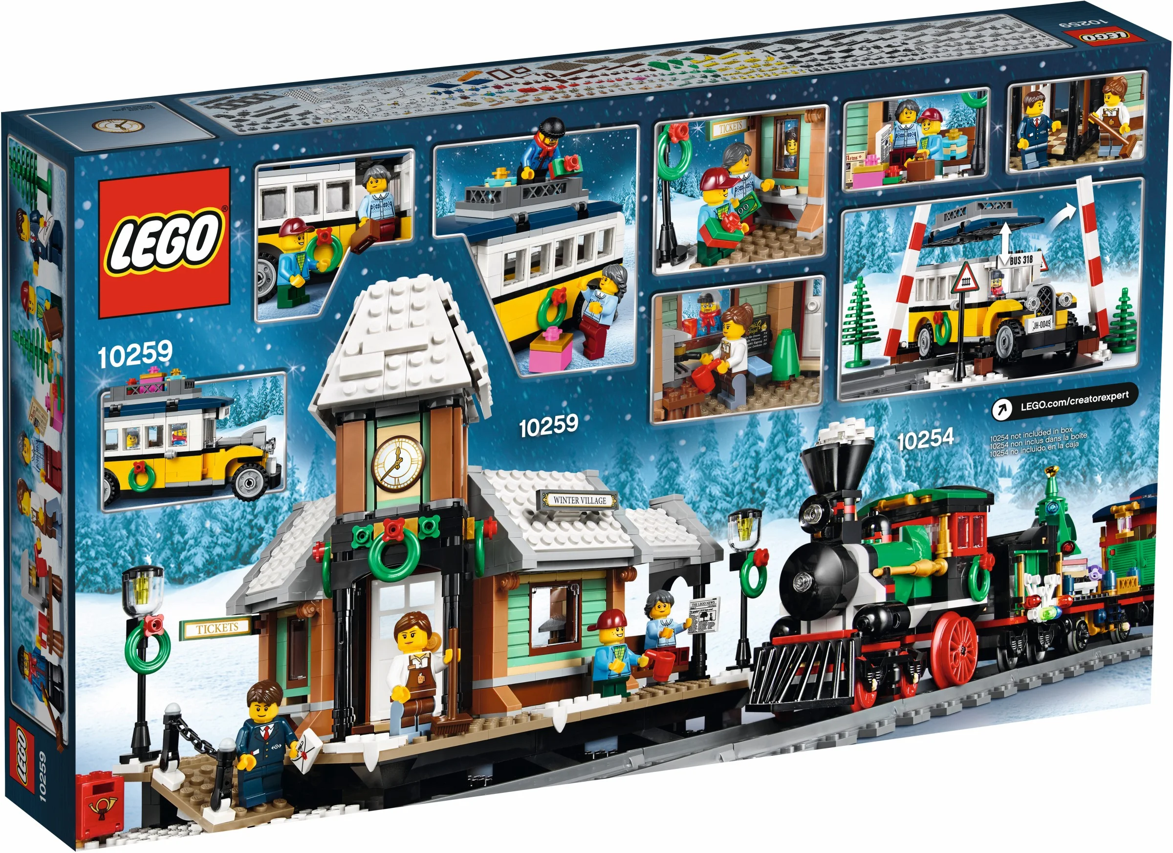 LEGO® 10259 Stacja w zimowej wiosce - zdjęcie 10