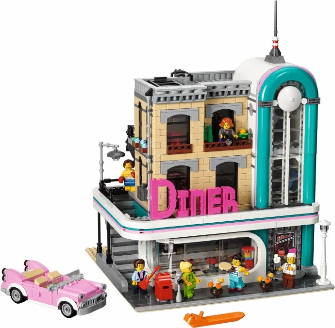 LEGO® 10260 Creator Expert Bistro w Śródmieściu