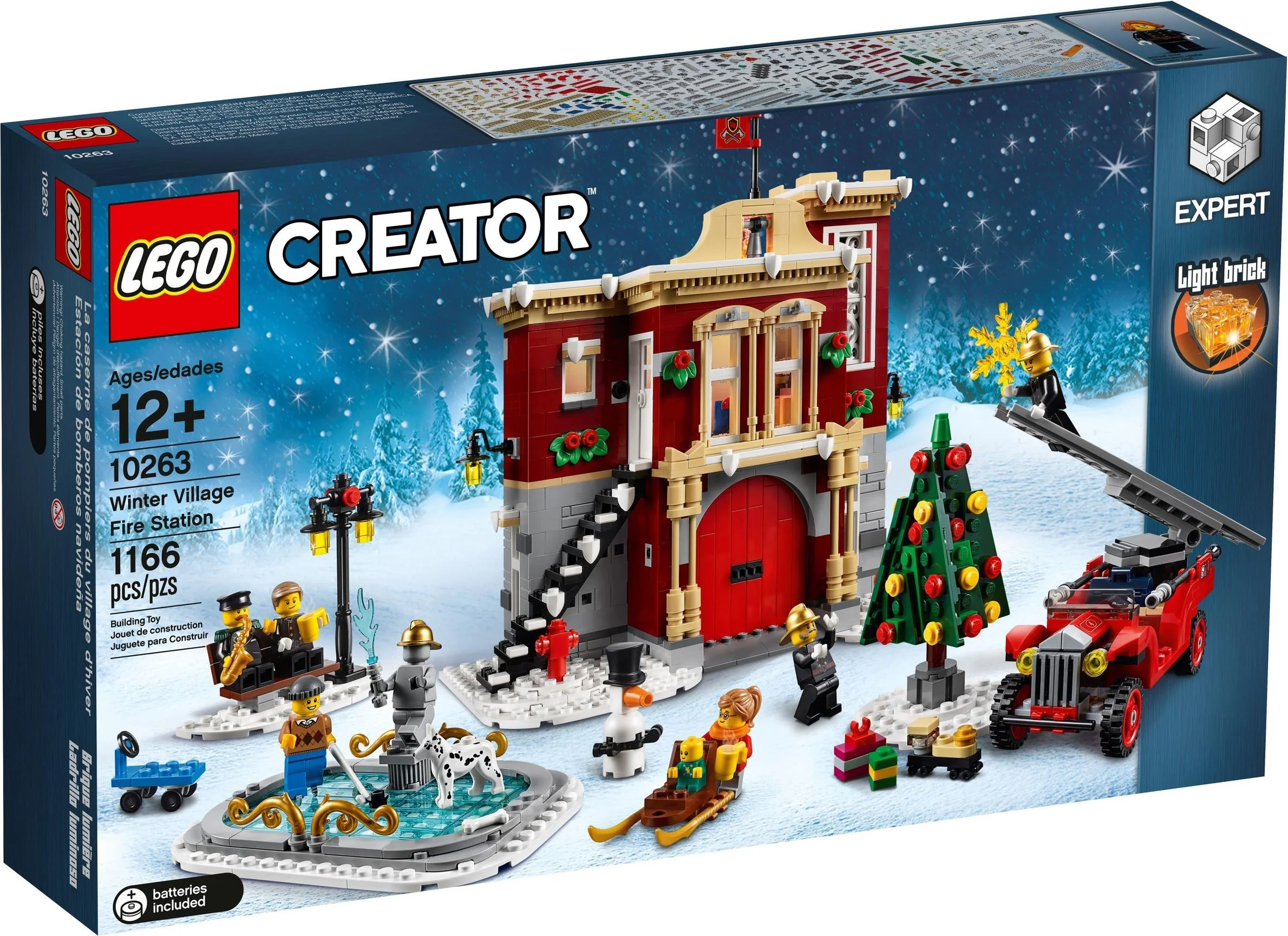 LEGO® 10263 Expert Remiza strażacka w zimowej wiosce - zdjęcie 2