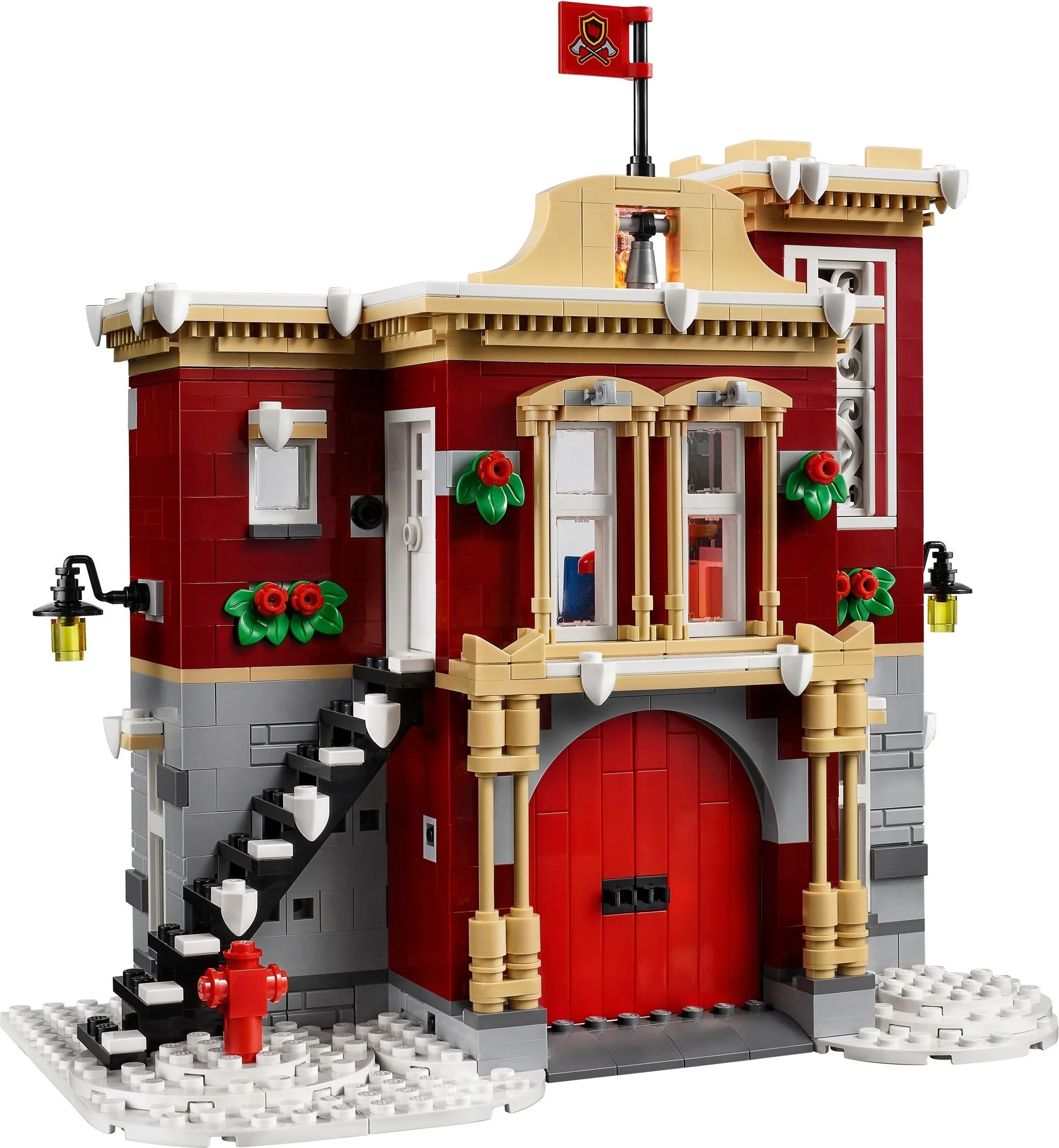 LEGO® 10263 Expert Remiza strażacka w zimowej wiosce - zdjęcie 4