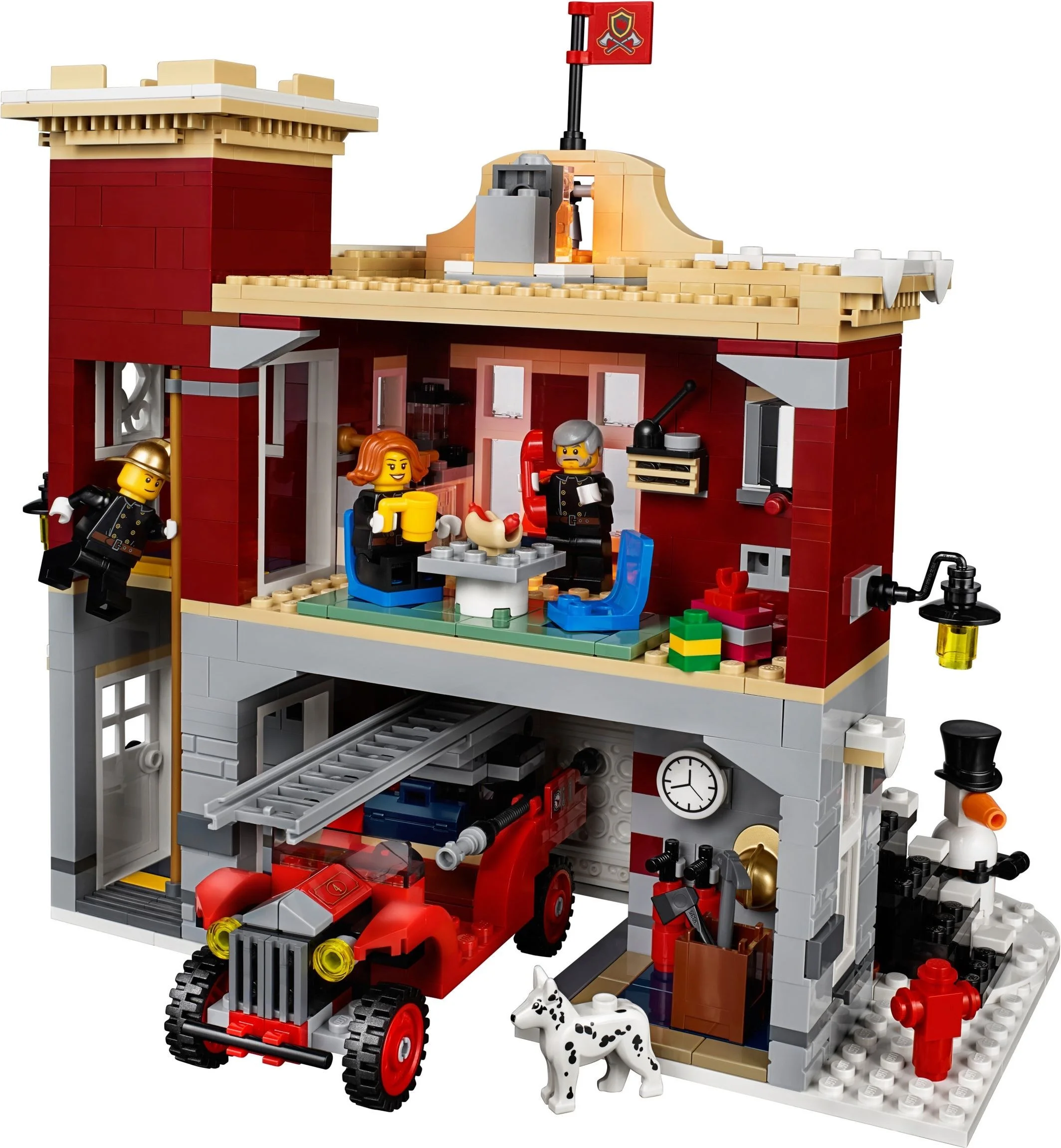 LEGO® 10263 Expert Remiza strażacka w zimowej wiosce - zdjęcie 5