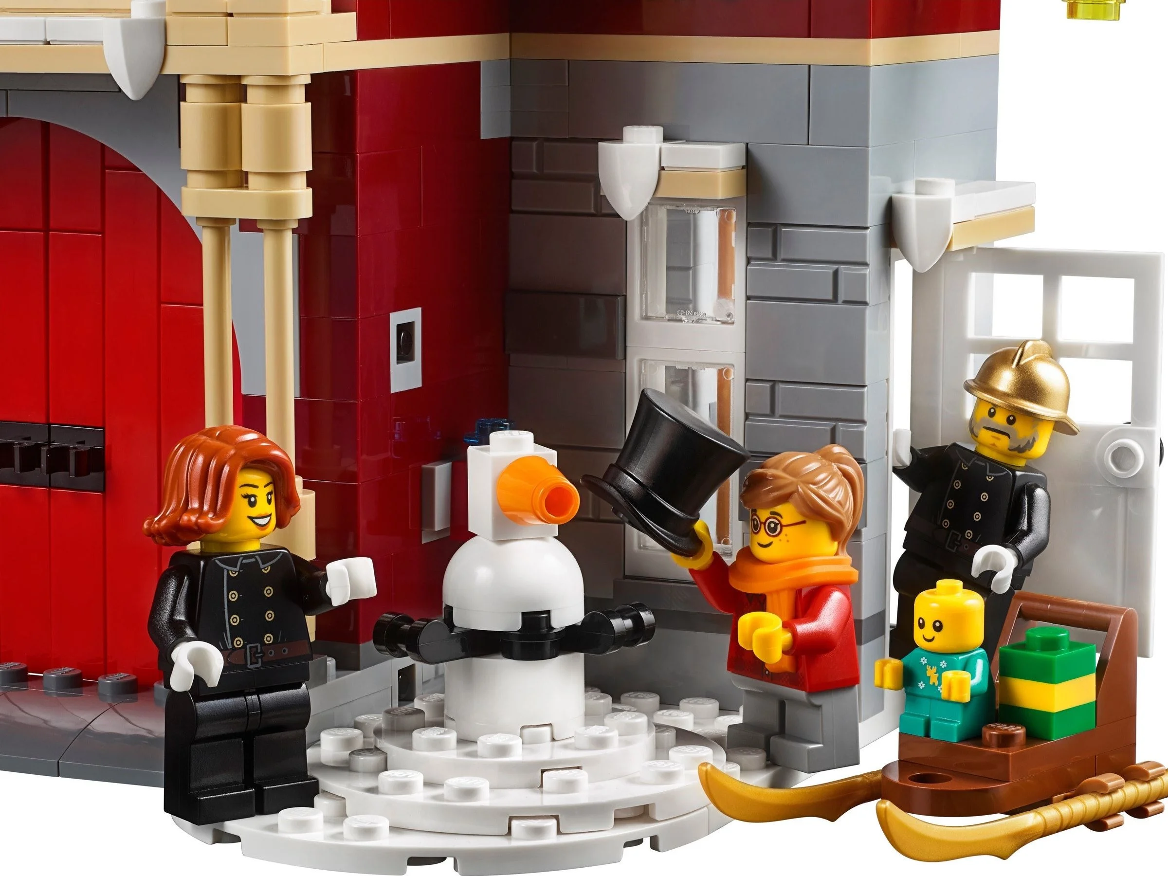 LEGO® 10263 Expert Remiza strażacka w zimowej wiosce - zdjęcie 7