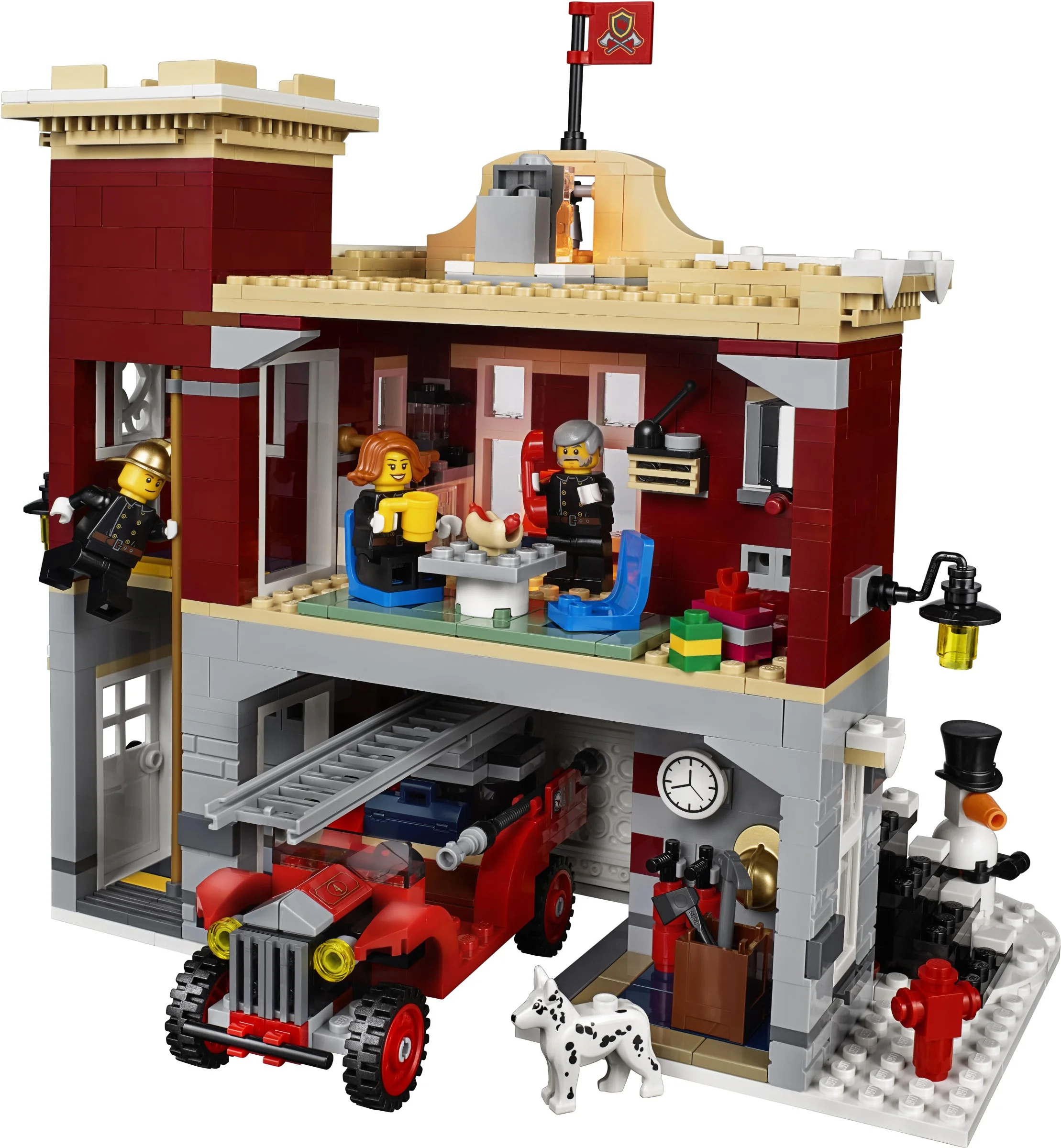 LEGO® 10263 Expert Remiza strażacka w zimowej wiosce - zdjęcie 12
