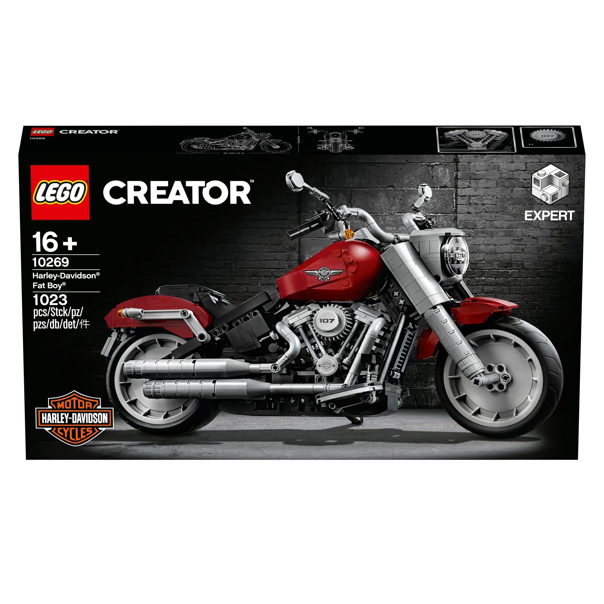 LEGO® 10269 Expert Harley-Davidson Fat Boy Nowy - zdjęcie 6