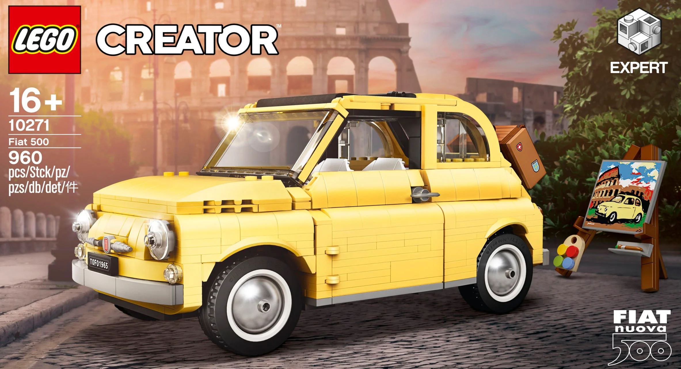 LEGO® 10271 Expert Fiat 500 - zdjęcie 3