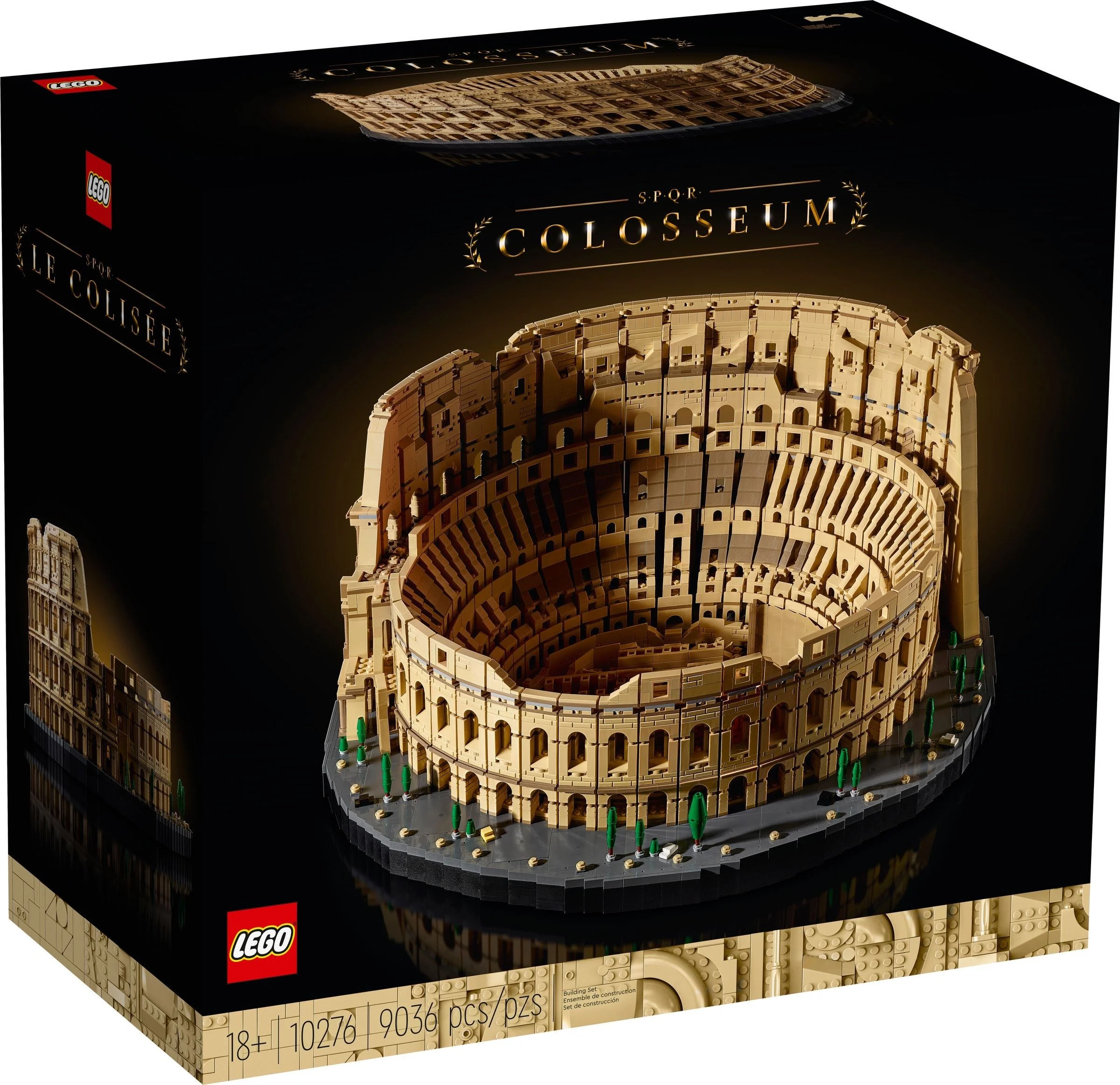 LEGO® 10276 Klocki Koloseum Dla Dorosłych lego 3d kalendarz - zdjęcie 2