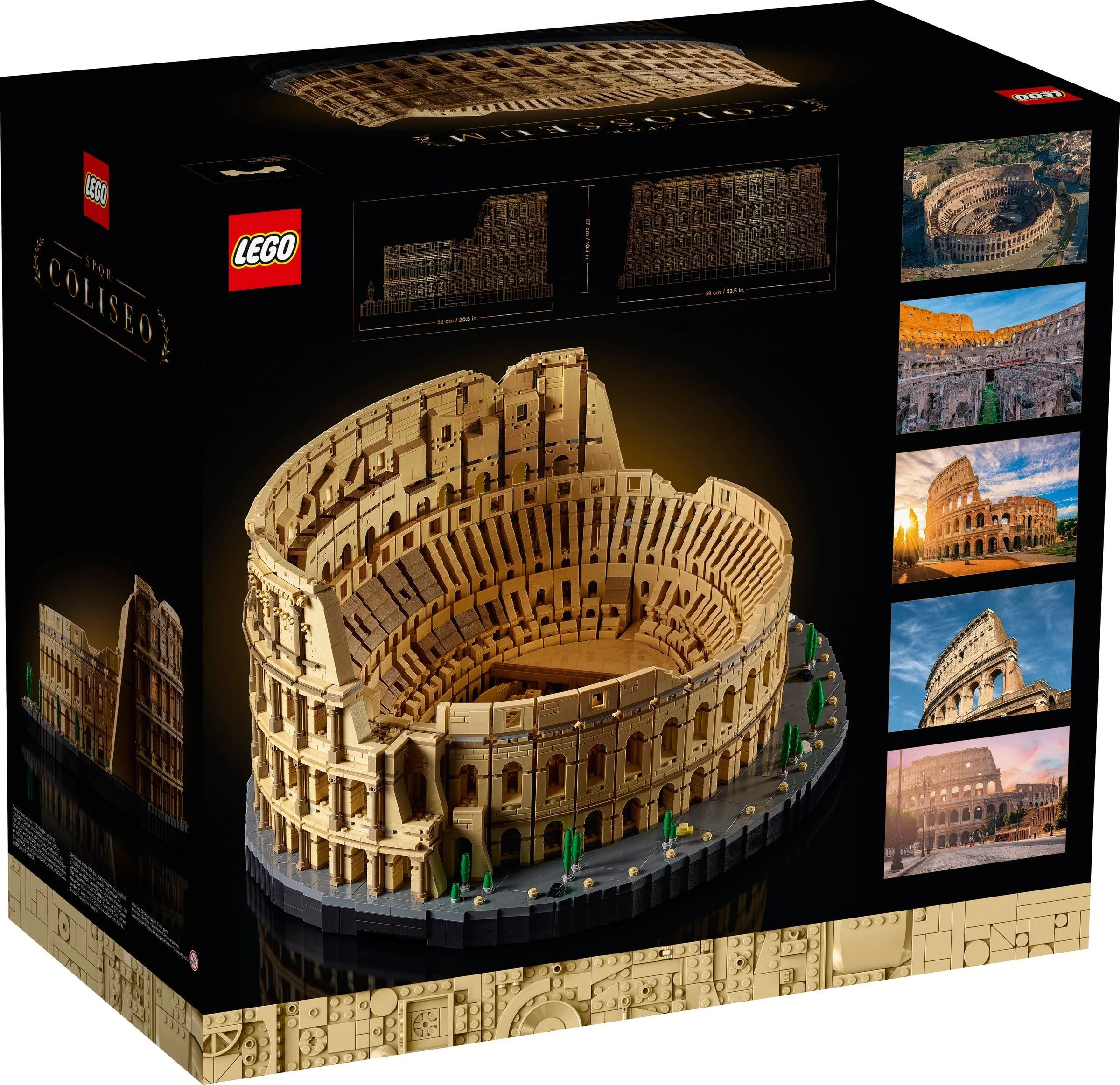 LEGO® 10276 Klocki Koloseum Dla Dorosłych lego 3d kalendarz - zdjęcie 11