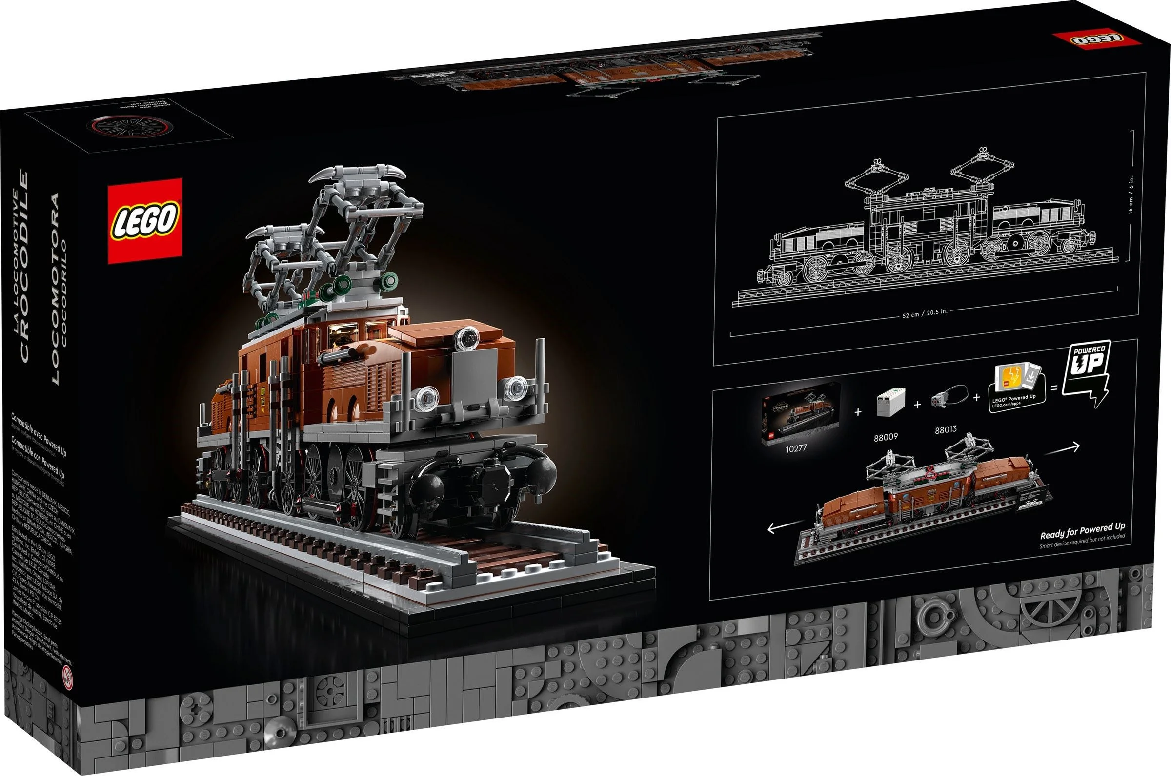 LEGO® 10277 Lokomotywa Crocodile - zdjęcie 8