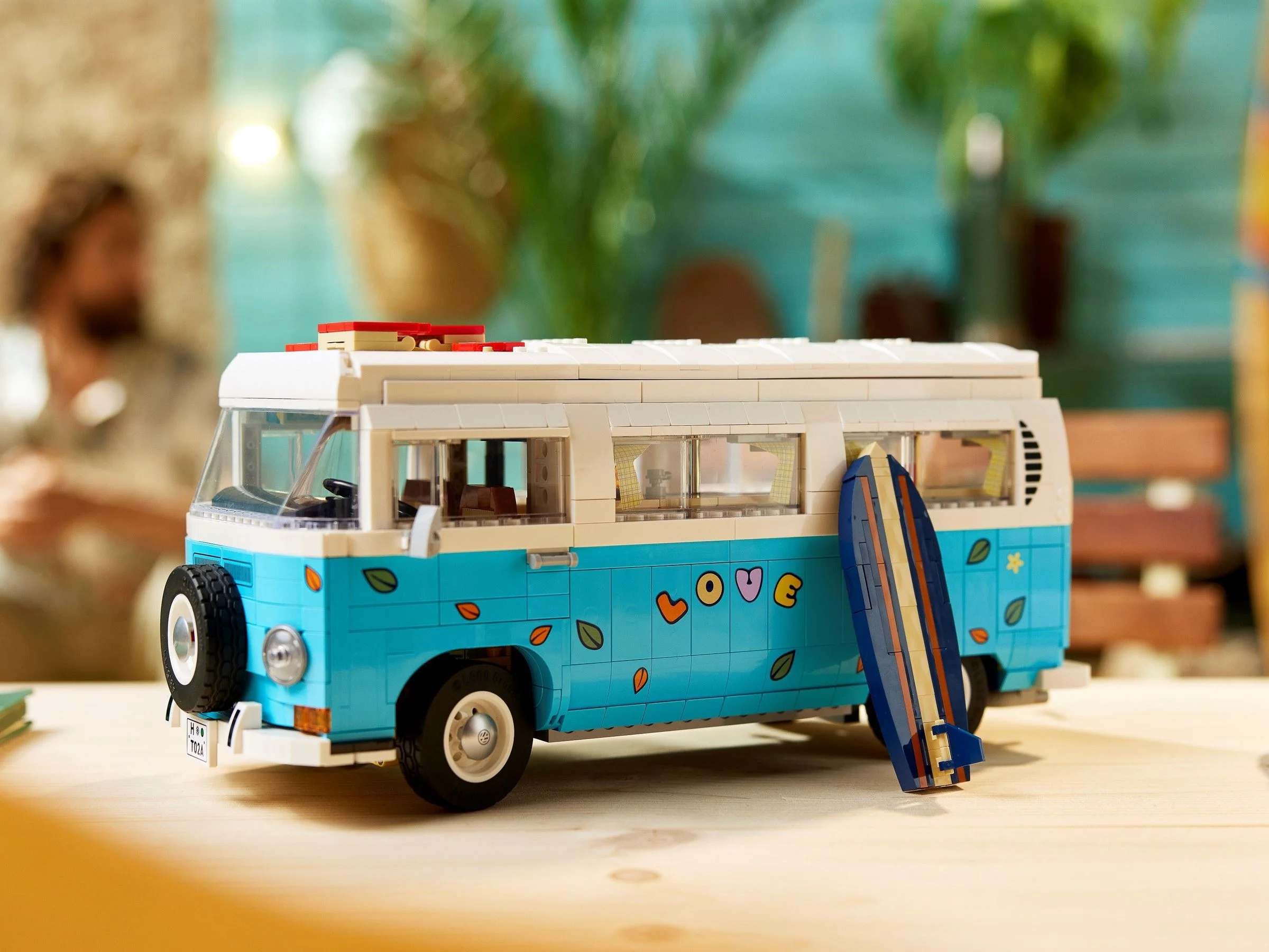 LEGO® 10279 Klocki Lego Creator Expert Zestaw Bus Van kempingowy Volkswagen T2 - zdjęcie 8