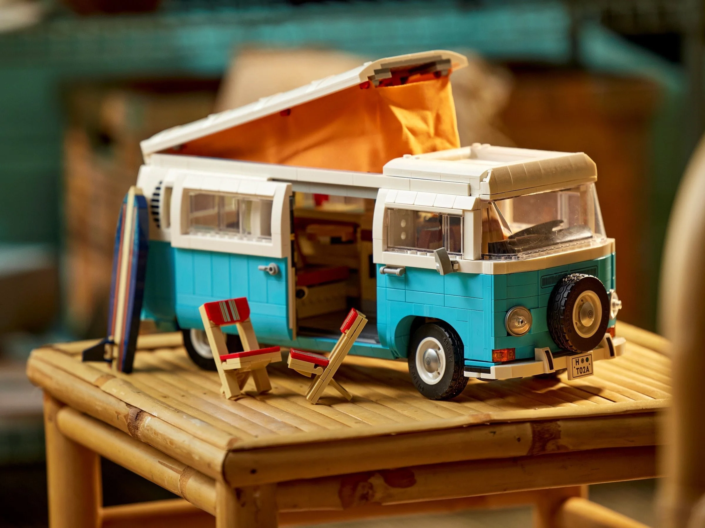 LEGO® 10279 Klocki Lego Creator Expert Zestaw Bus Van kempingowy Volkswagen T2 - zdjęcie 12
