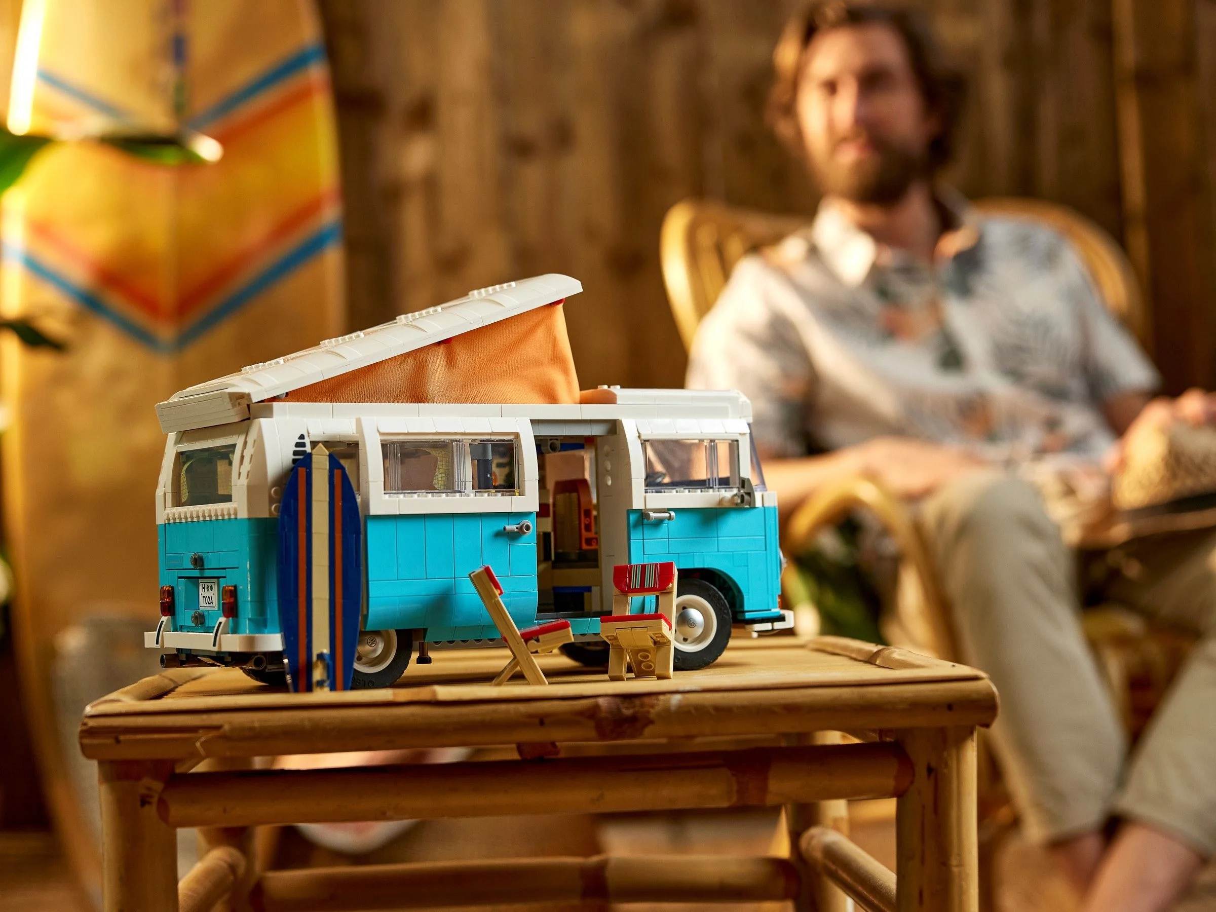 LEGO® 10279 Klocki Lego Creator Expert Zestaw Bus Van kempingowy Volkswagen T2 - zdjęcie 14