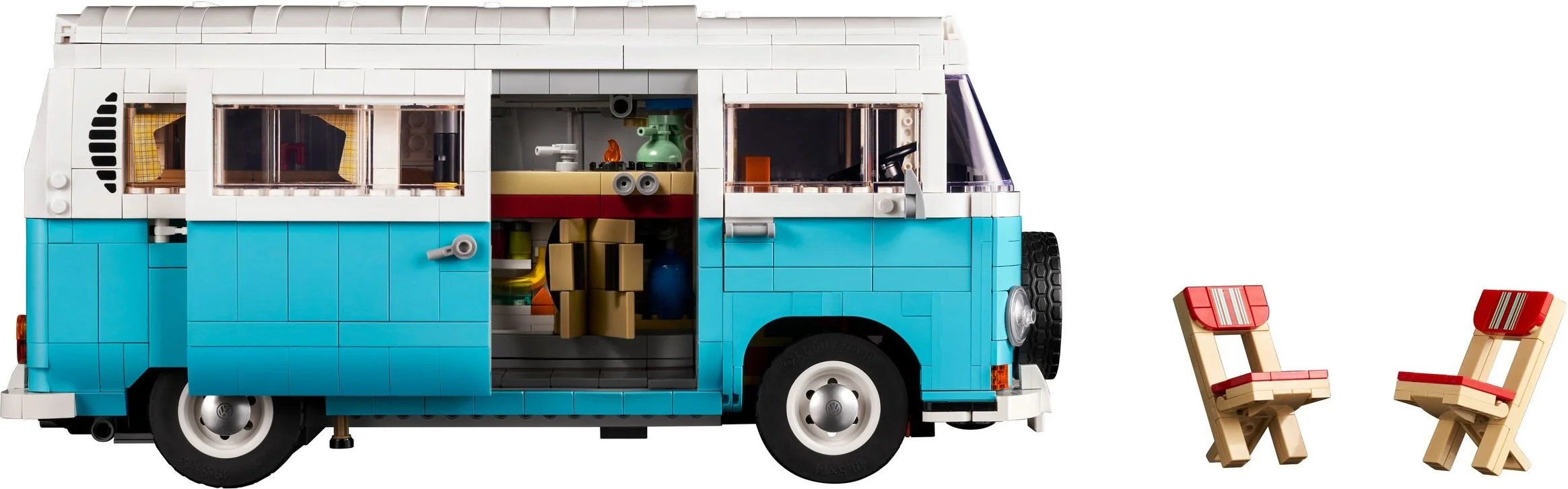 LEGO® 10279 Klocki Lego Creator Expert Zestaw Bus Van kempingowy Volkswagen T2 - zdjęcie 15
