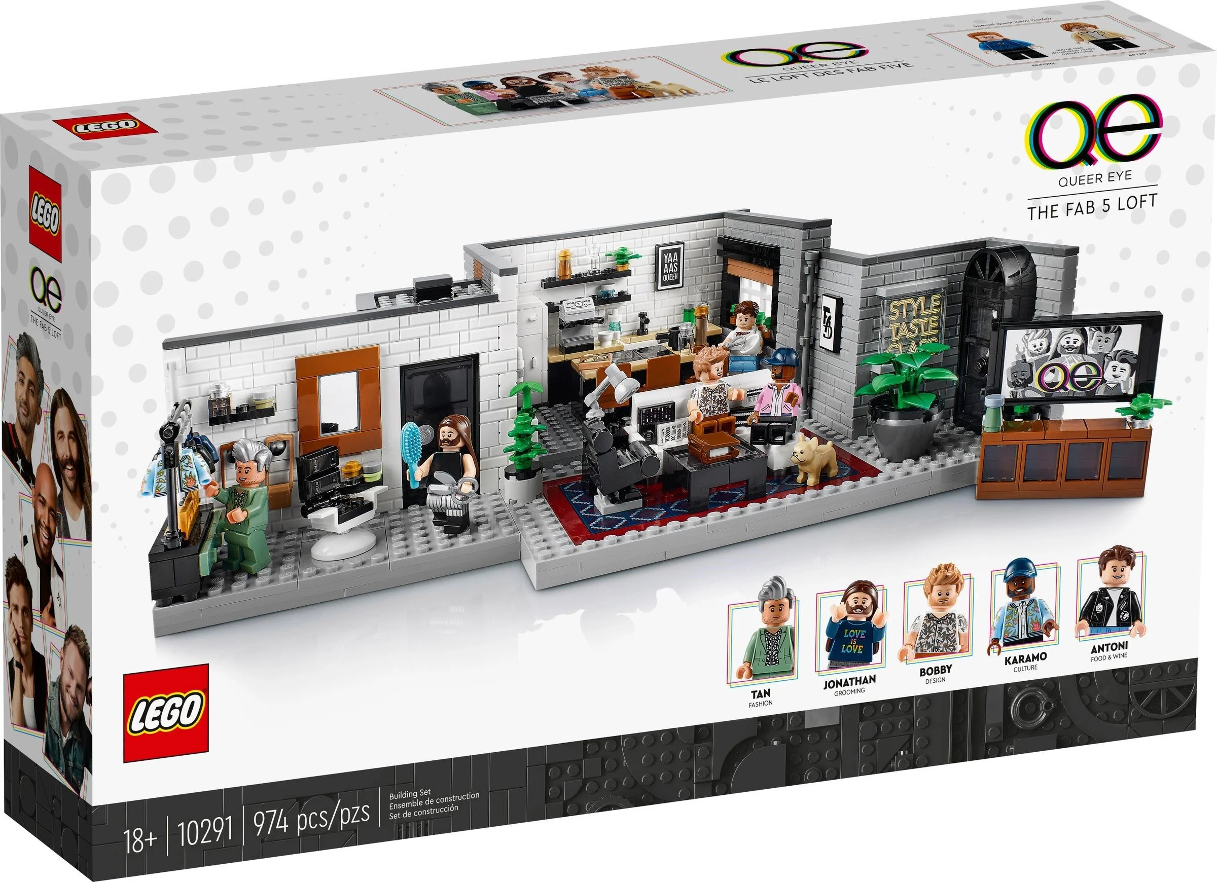 LEGO® 10291 Mieszkanie Fab Five - zdjęcie 2