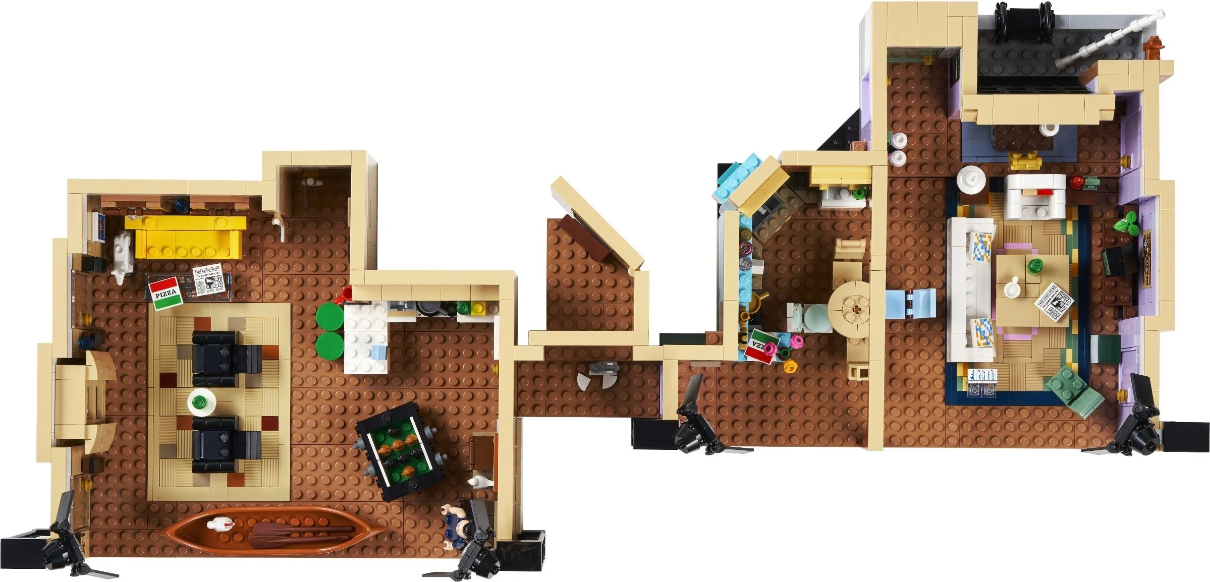 LEGO® 10292 Klocki Lego Zestaw Friends Mieszkanie z serialu Przyjaciele - zdjęcie 3