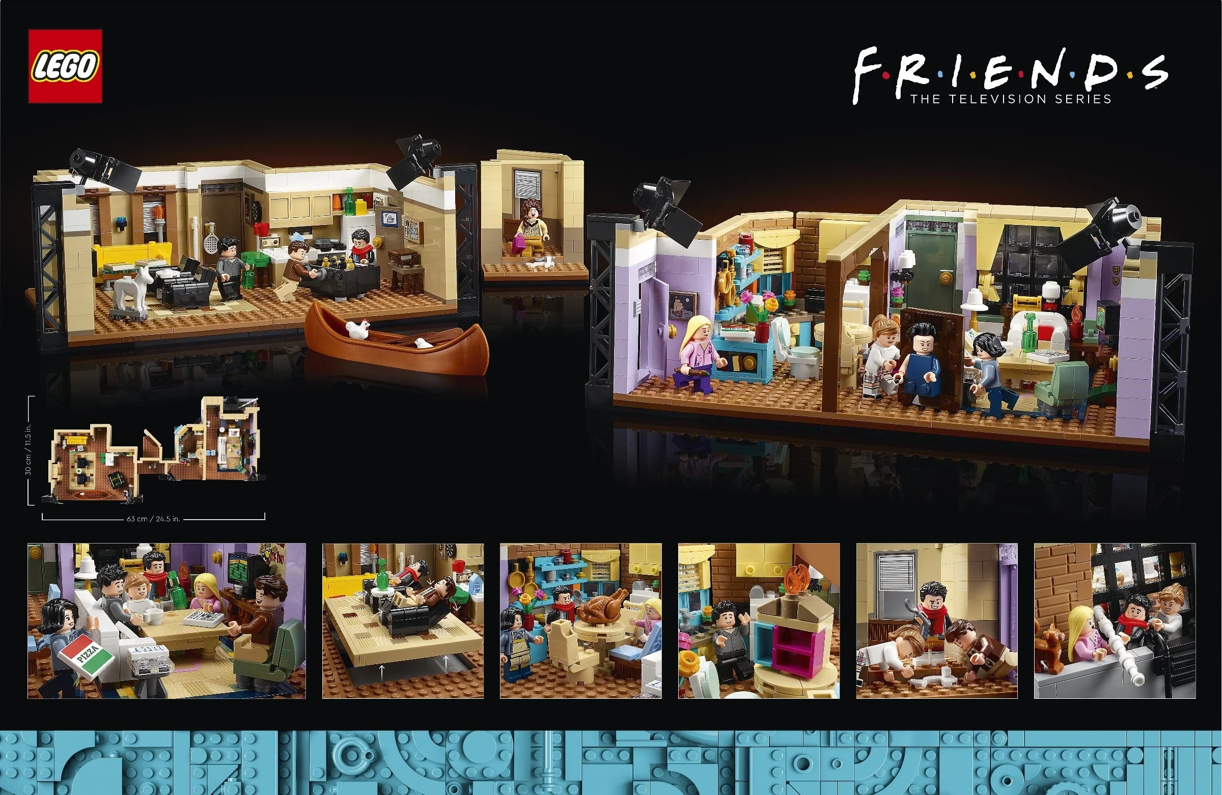 LEGO® 10292 Klocki Lego Zestaw Friends Mieszkanie z serialu Przyjaciele - zdjęcie 12
