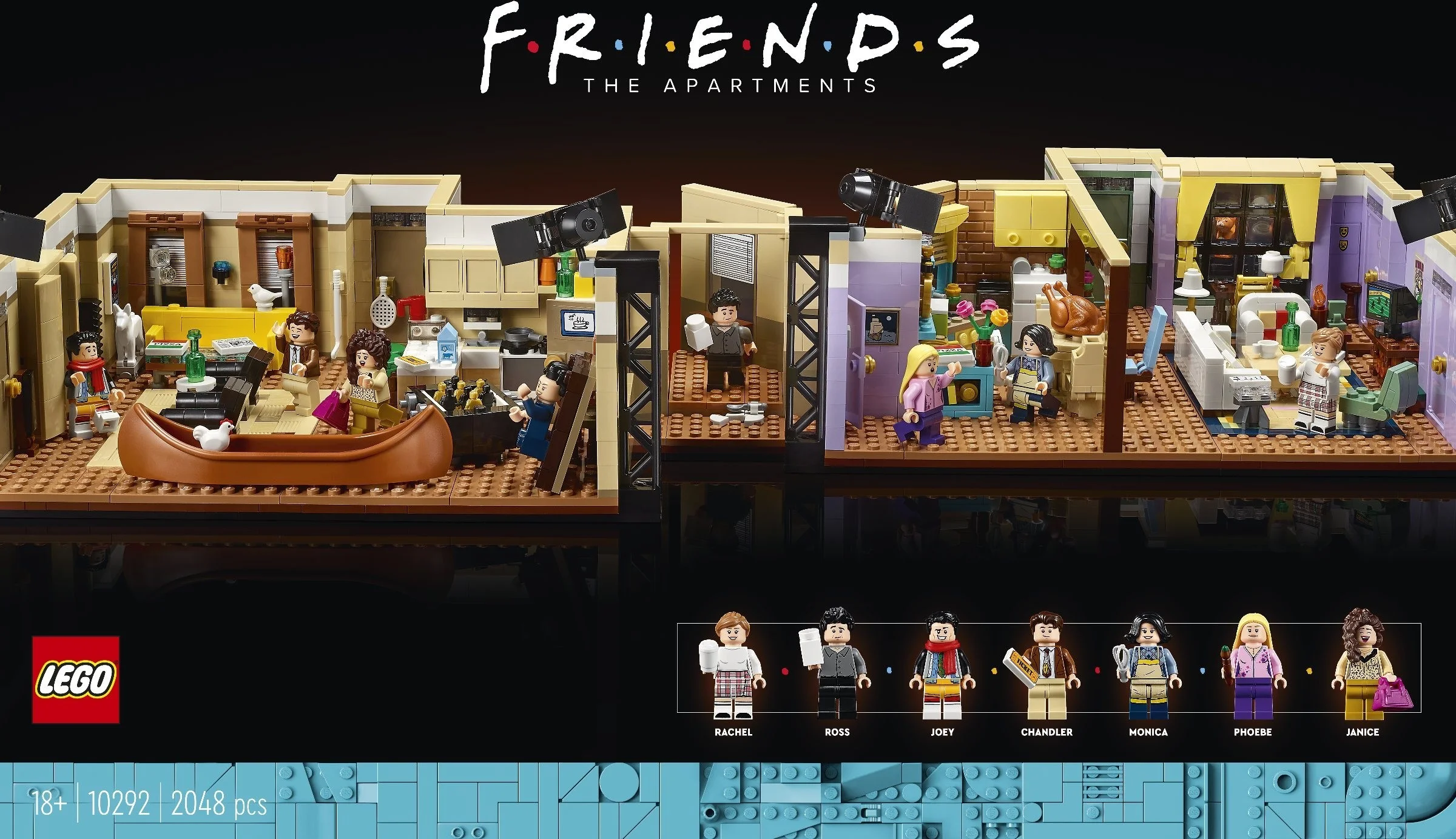 LEGO® 10292 Klocki Lego Zestaw Friends Mieszkanie z serialu Przyjaciele - zdjęcie 21