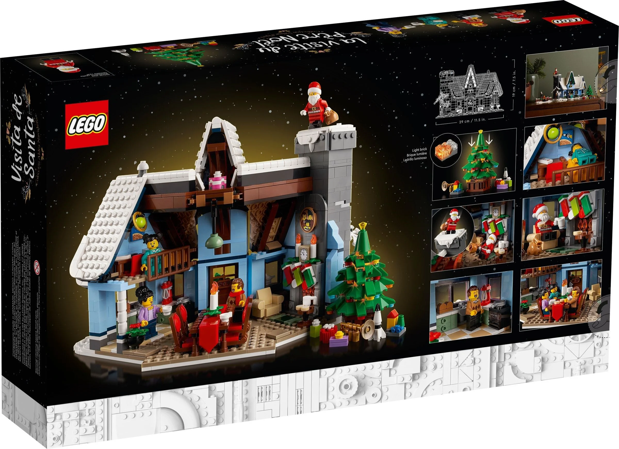LEGO® 10293 Creator Expert Wizyta Świętego Mikołaja - zdjęcie 10