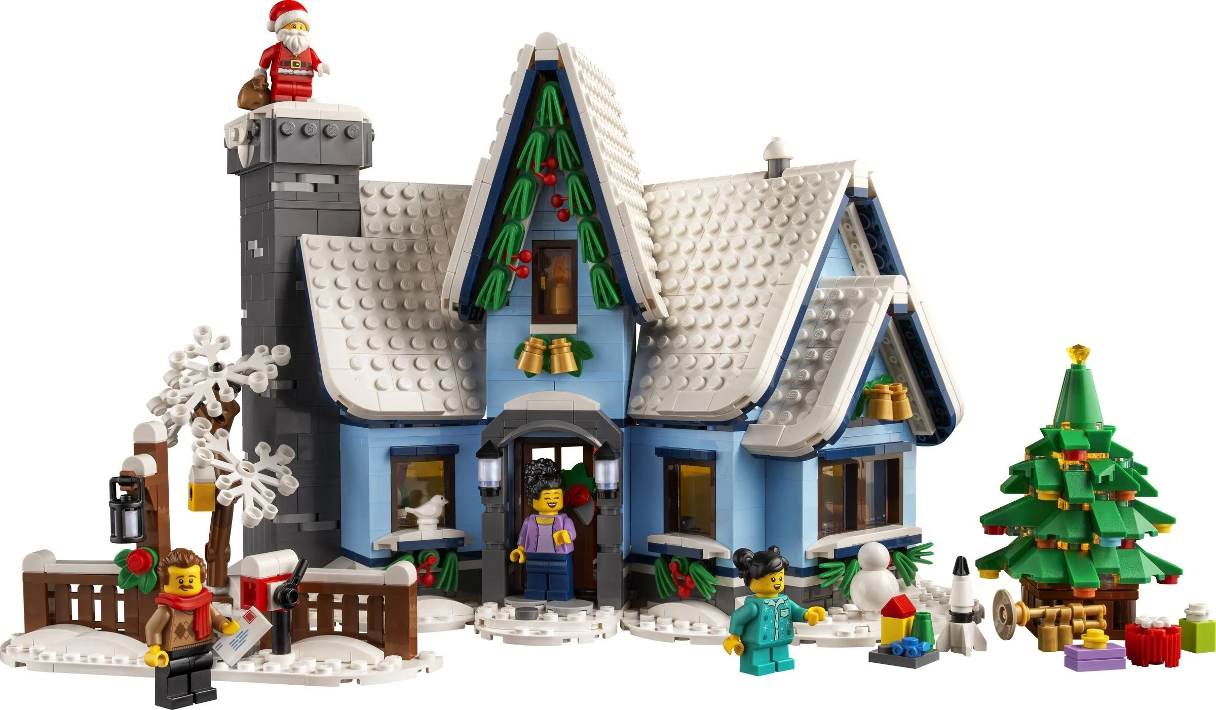 LEGO® 10293 Creator Expert Wizyta Świętego Mikołaja - zdjęcie 11