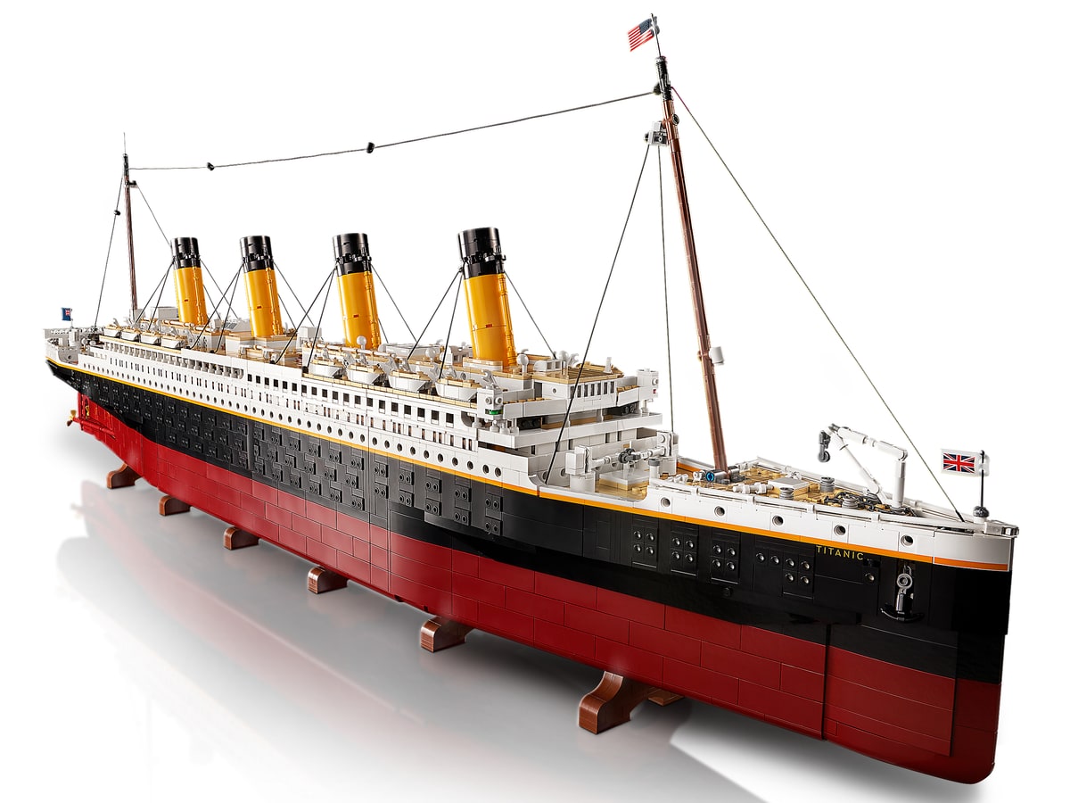 LEGO® 10294 Klocki Lego Titanic 9090 elementów skala 1:200 - zdjęcie 8