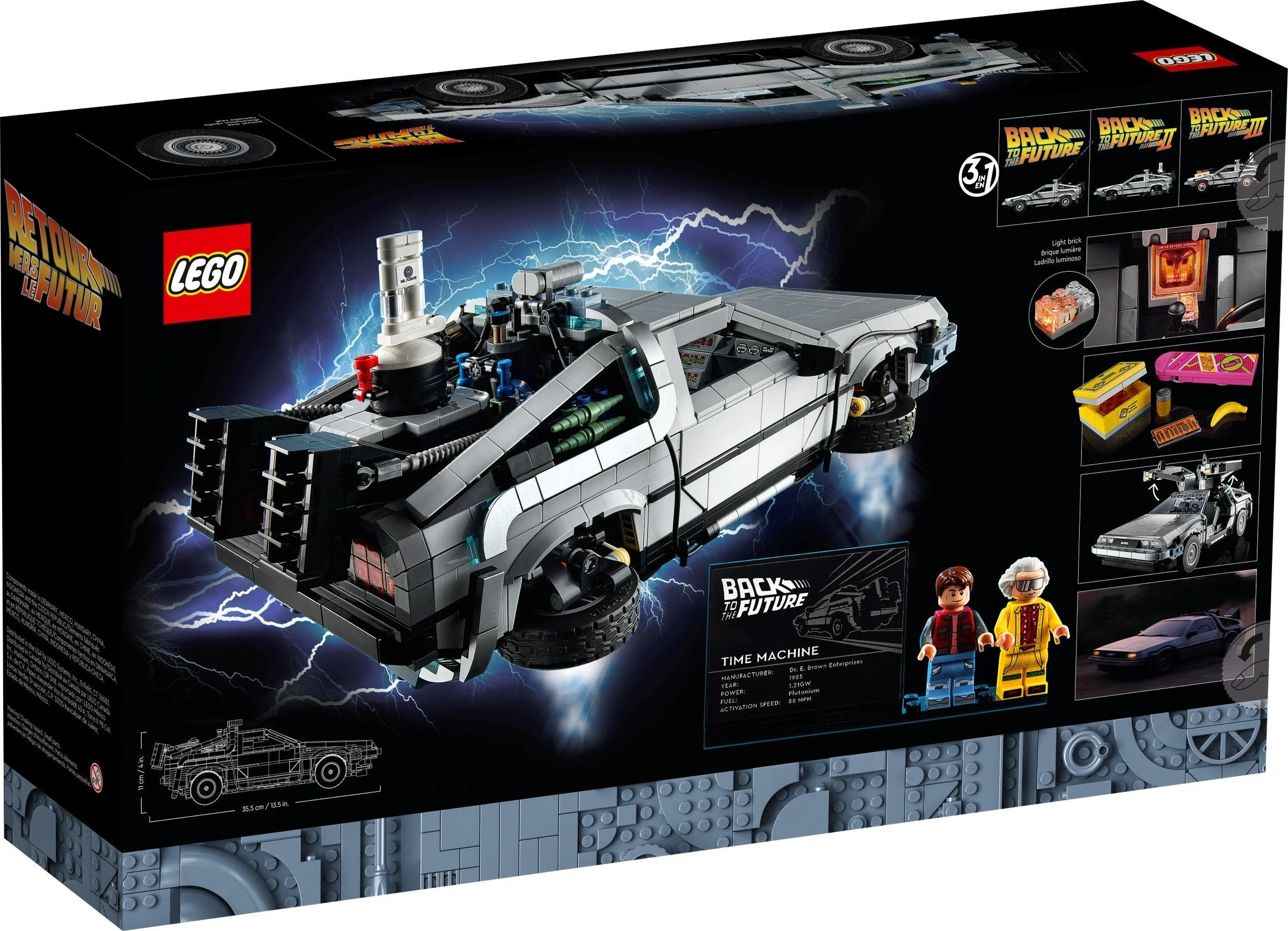 LEGO® 10300 Wehikuł czasu z „Powrotu do przyszłości" - zdjęcie 5