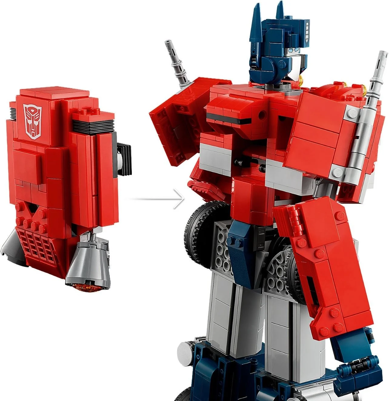 LEGO® 10302 Zestaw klocków Lego Icons Optimus Prime - zdjęcie 11