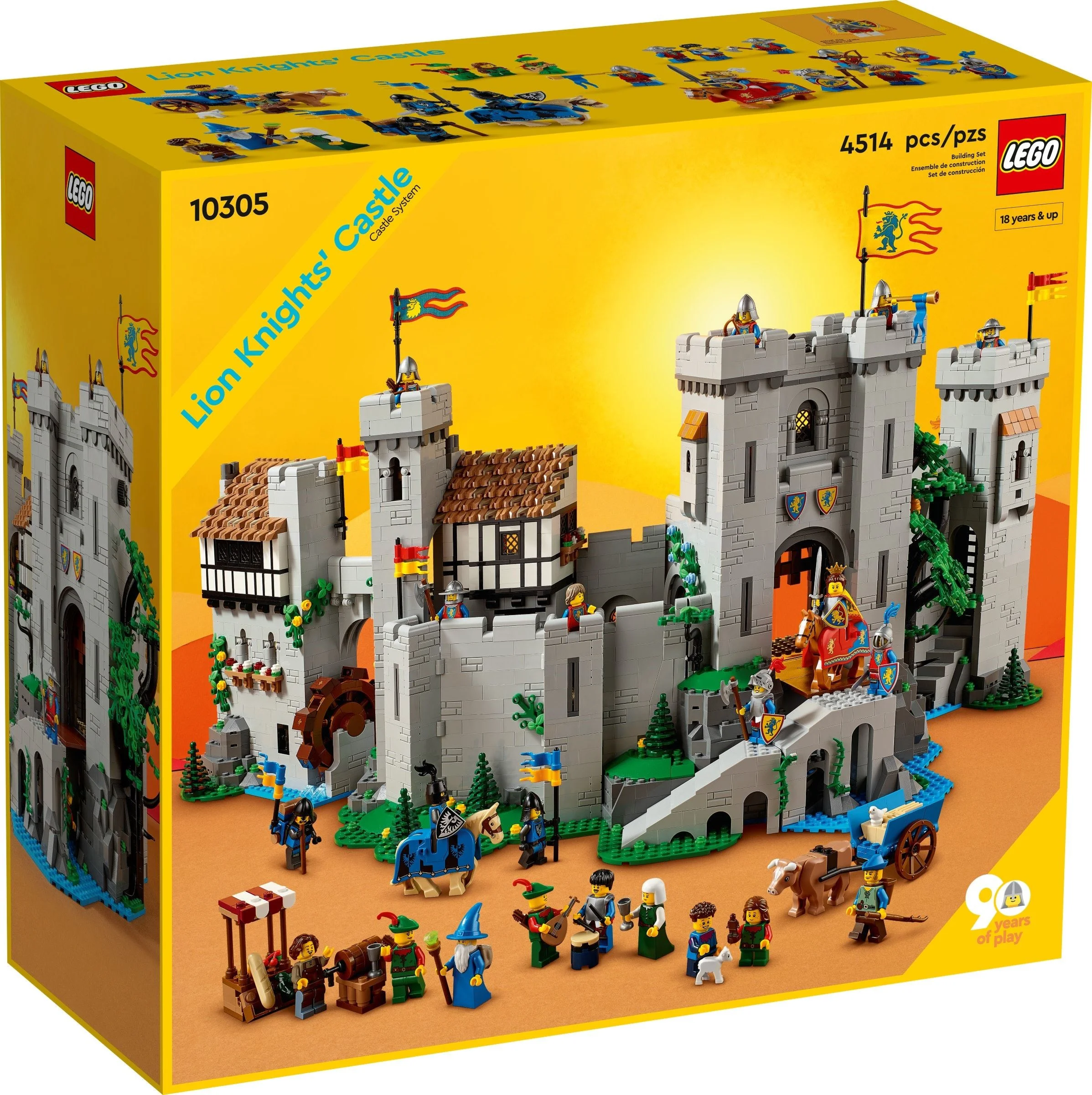 LEGO® 10305 Zamek rycerzy herbu Lew - zdjęcie 2