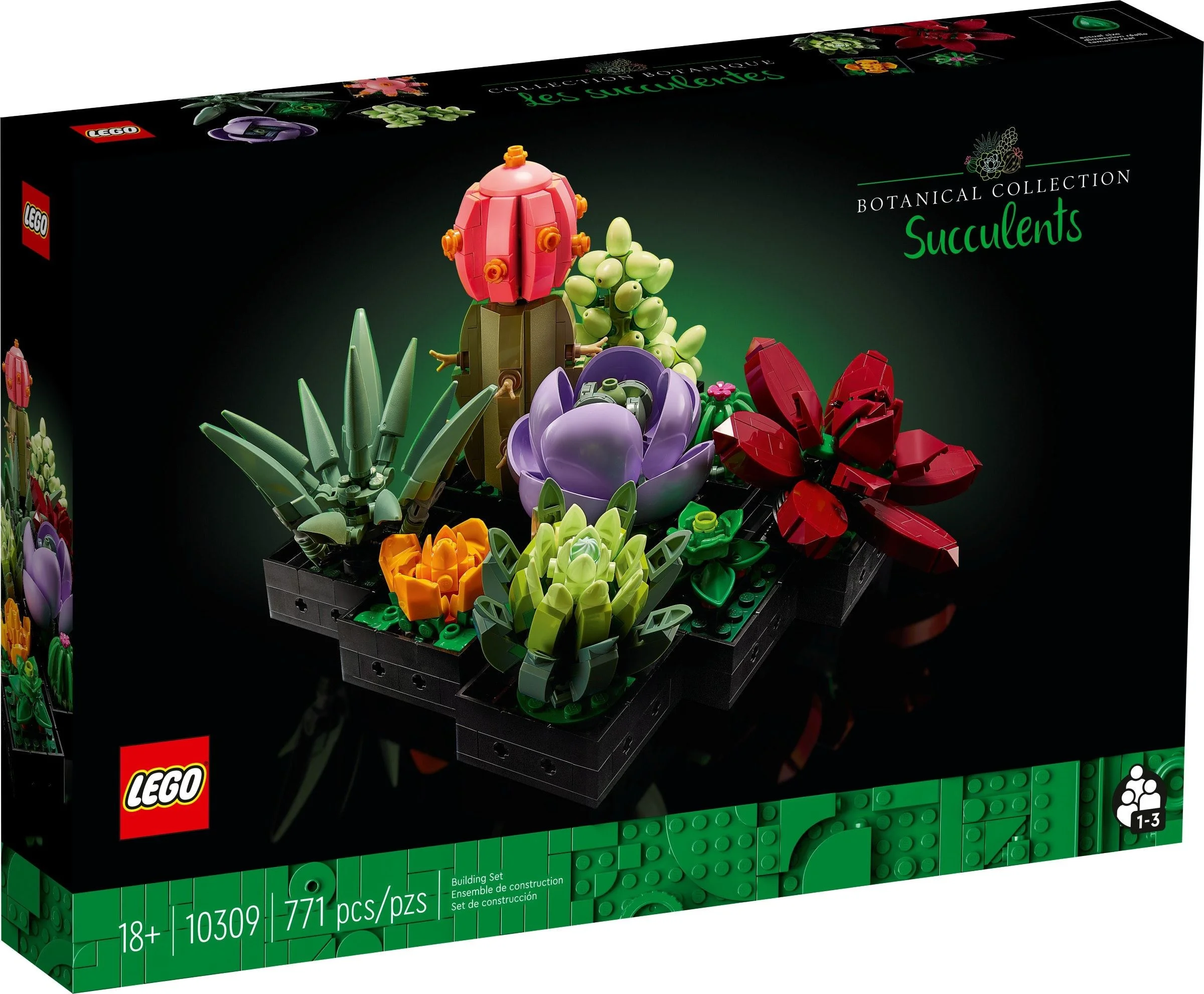 LEGO® 10309 Sukulenty Lego Icons Botanicals Piękny Nowy Zestaw Klocki - zdjęcie 2