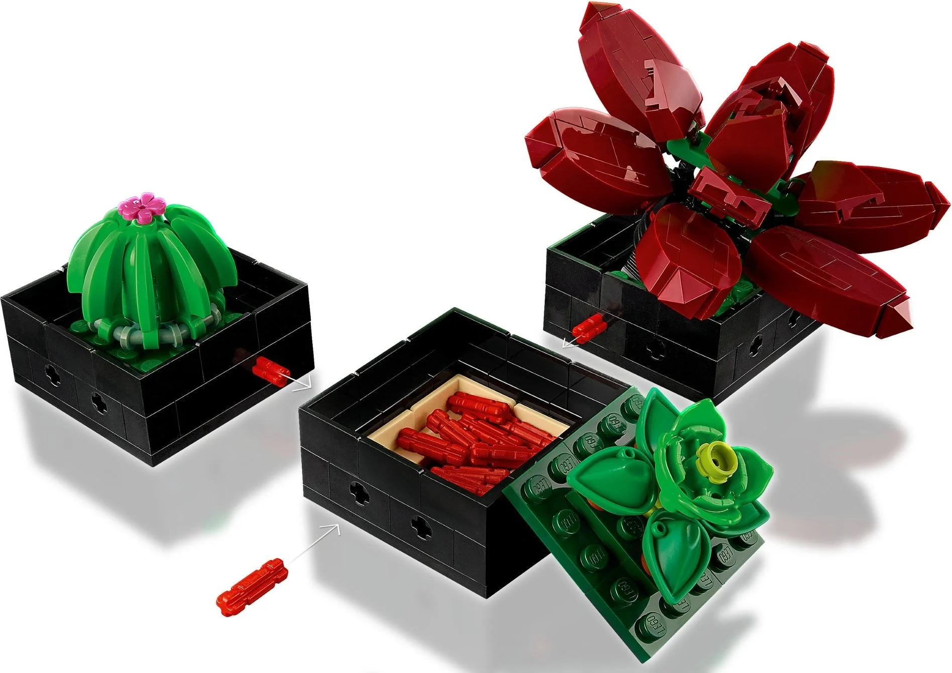 LEGO® 10309 Sukulenty Lego Icons Botanicals Piękny Nowy Zestaw Klocki - zdjęcie 6