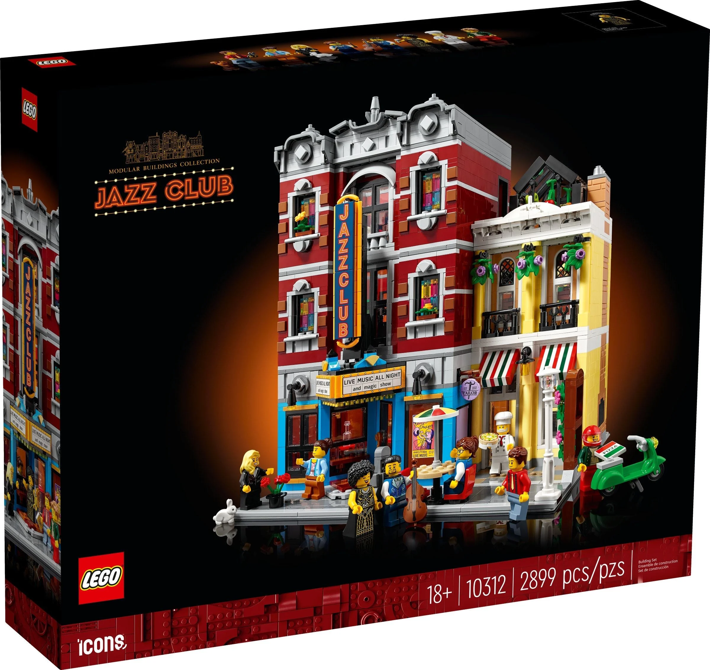 LEGO Icons 10312 Klub jazzowy, zestaw wycofany droższy niż w katalogu