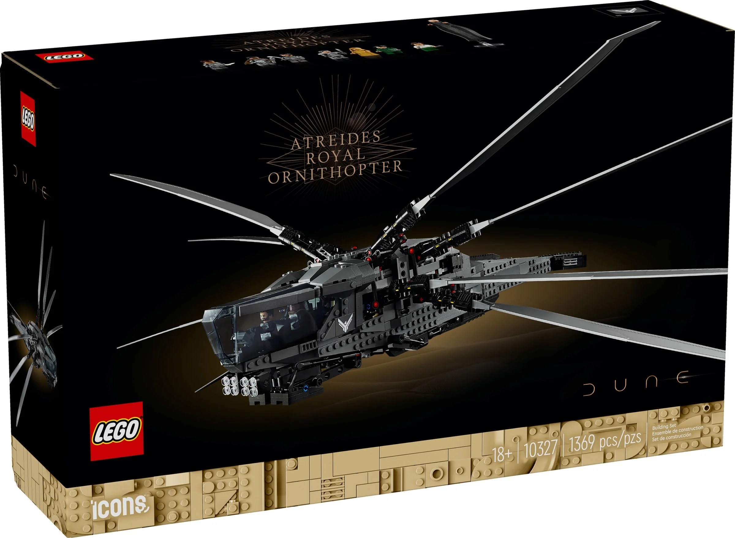 LEGO® 10327 Diuna - Atreides Royal Ornithopter - zdjęcie 2