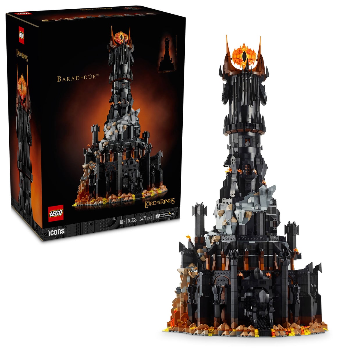 LEGO® 10333 Władca pierścieni: Barad-dûr - zdjęcie 5
