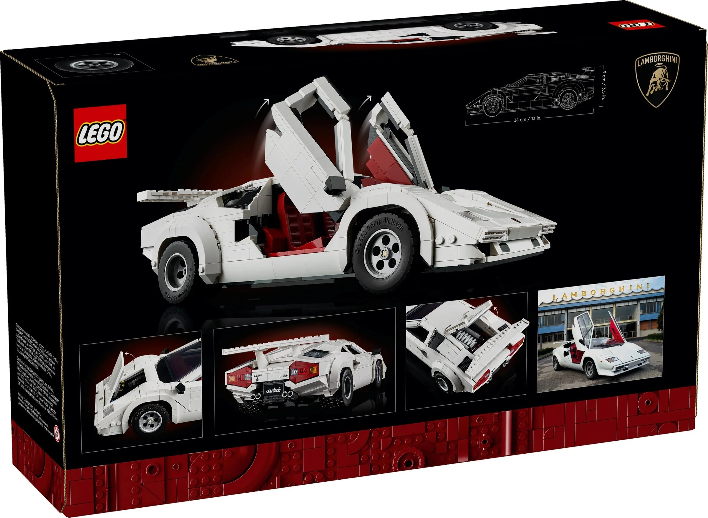 LEGO® 10337 Lamborghini Countach 5000 Quattrovalvole - zdjęcie 8
