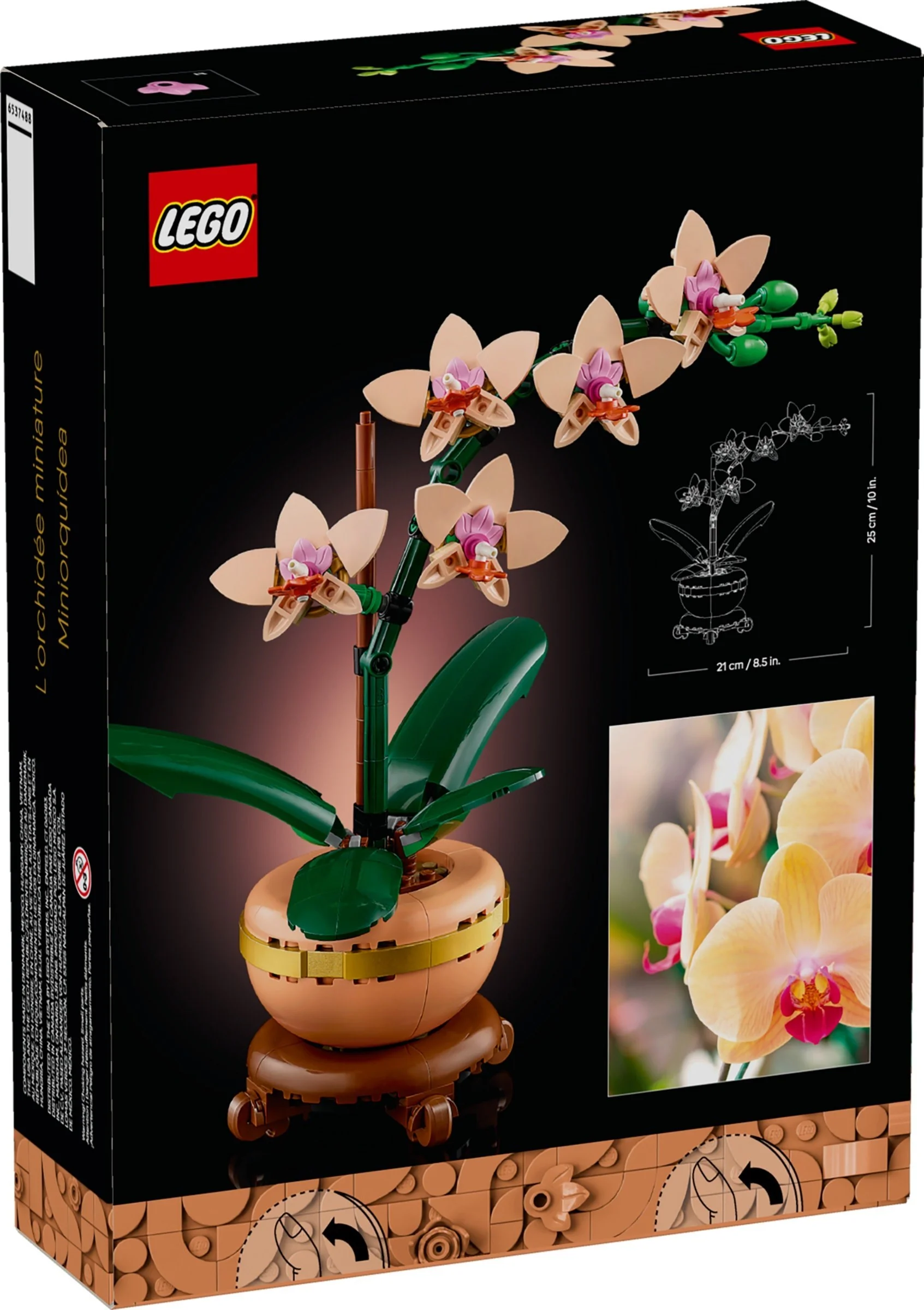 LEGO® 10343 Mała orchidea - zdjęcie 2