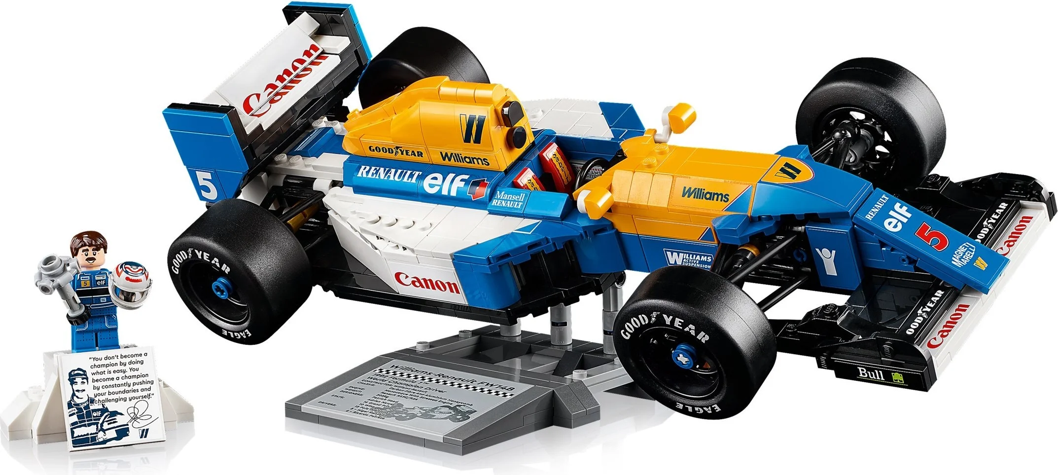 LEGO® 10353 Williams Racing FW14B i Nigel Mansell - zdjęcie 5
