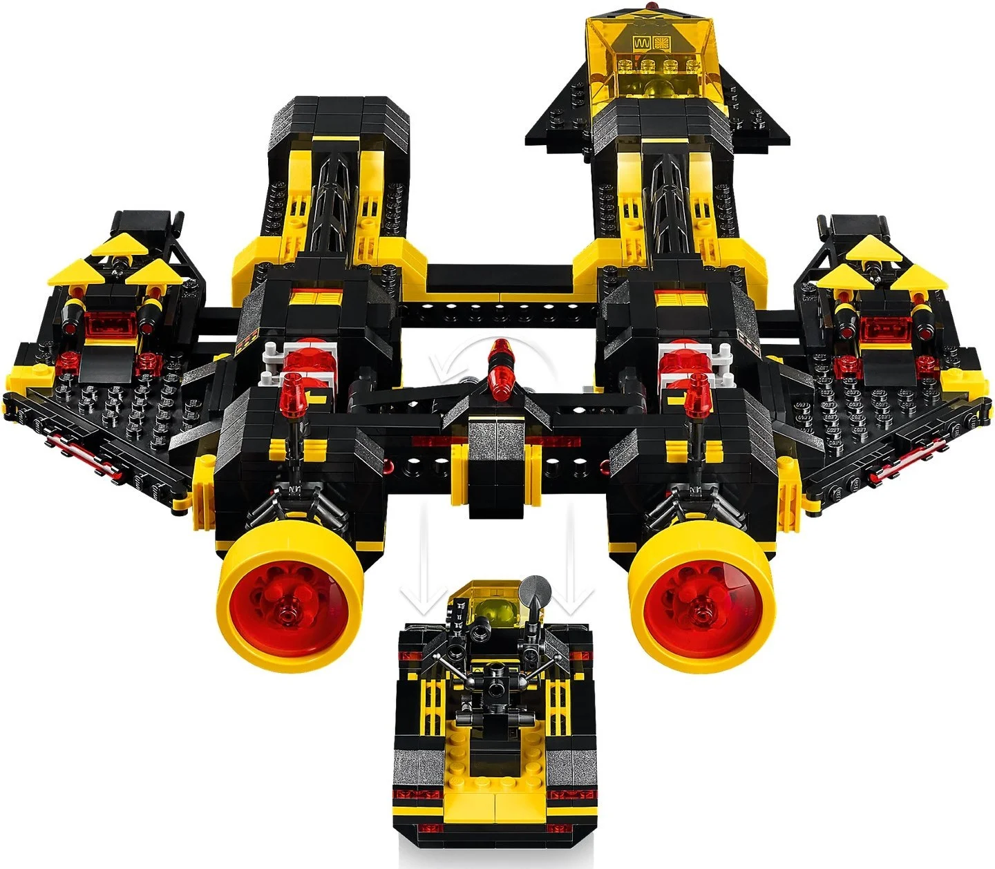 LEGO® 10355 Dla Dorosłych Statek Kosmiczny Blacktron - zdjęcie 7