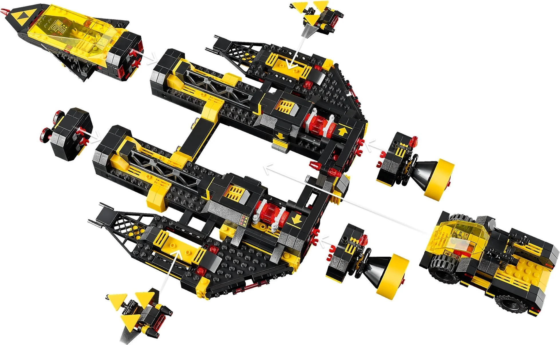 LEGO® 10355 Dla Dorosłych Statek Kosmiczny Blacktron - zdjęcie 11