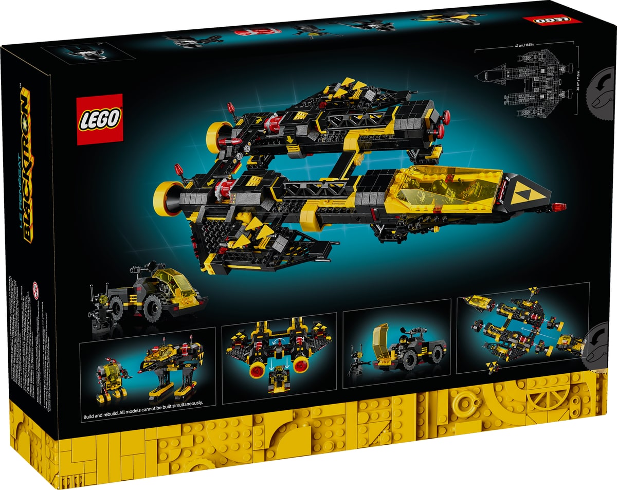 LEGO® 10355 Dla Dorosłych Statek Kosmiczny Blacktron - zdjęcie 8
