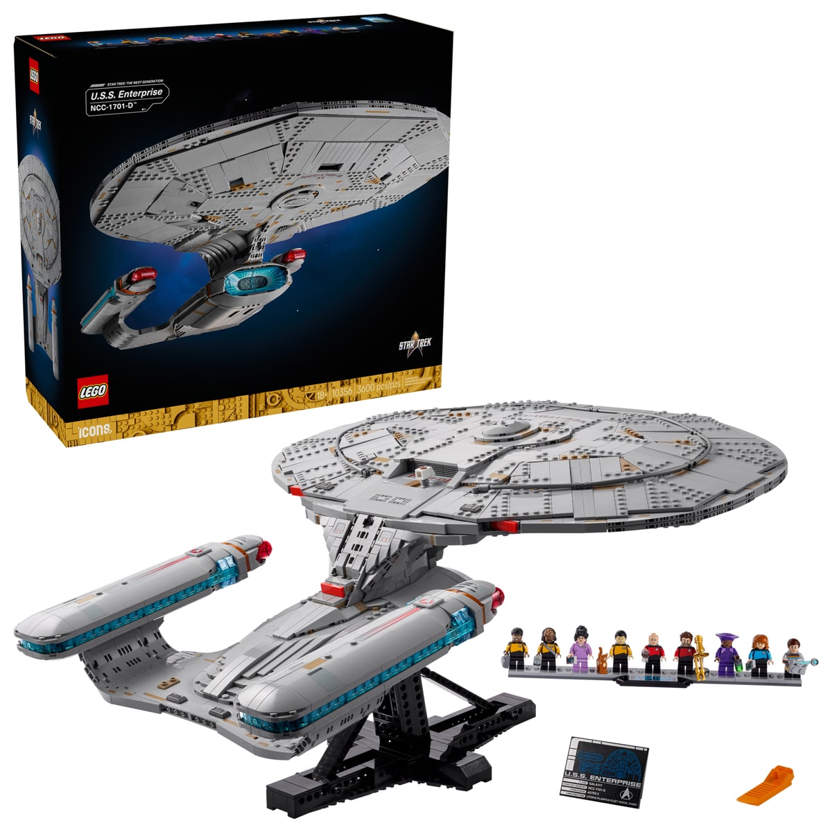 LEGO® 10356 Star Trek: U. S.S. Enterprise NCC-1701-D - zdjęcie 2