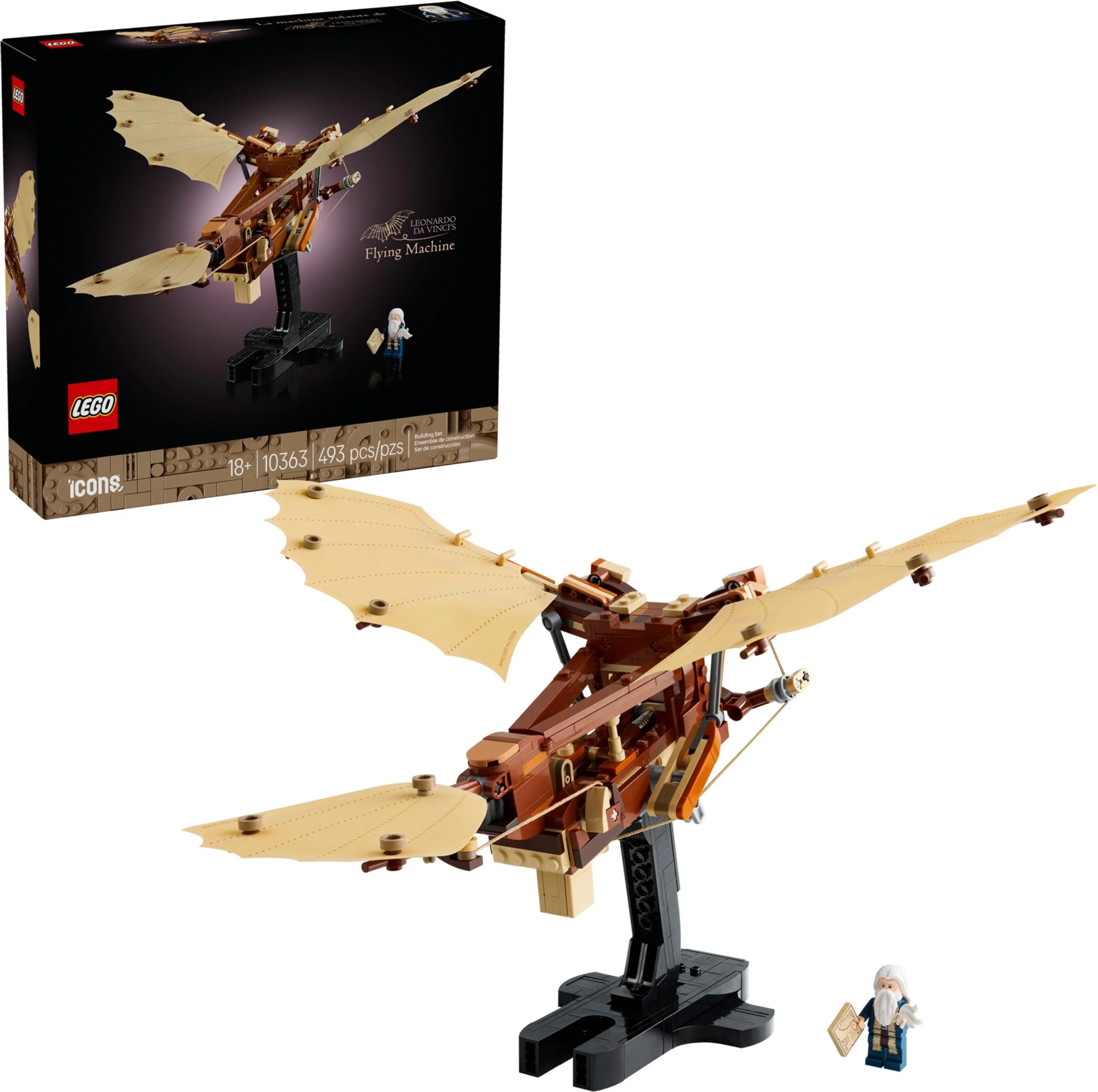 LEGO® 10363 Maszyna latająca Leonarda da Vinci - zdjęcie 1