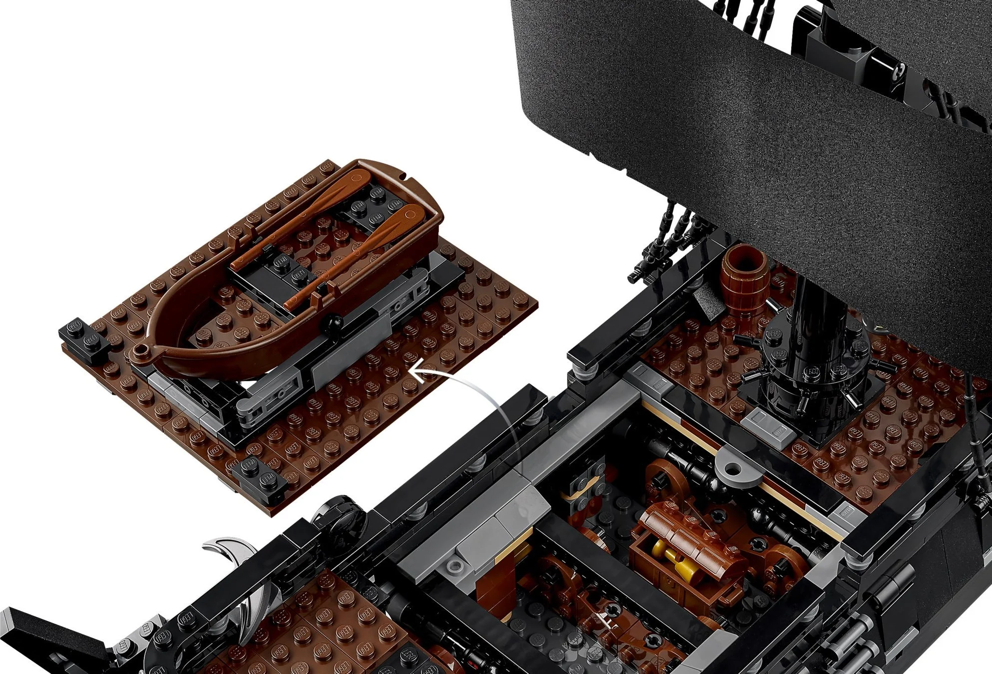 LEGO® 10365 Statek piracki kapitana Jacka Sparrowa - zdjęcie 17