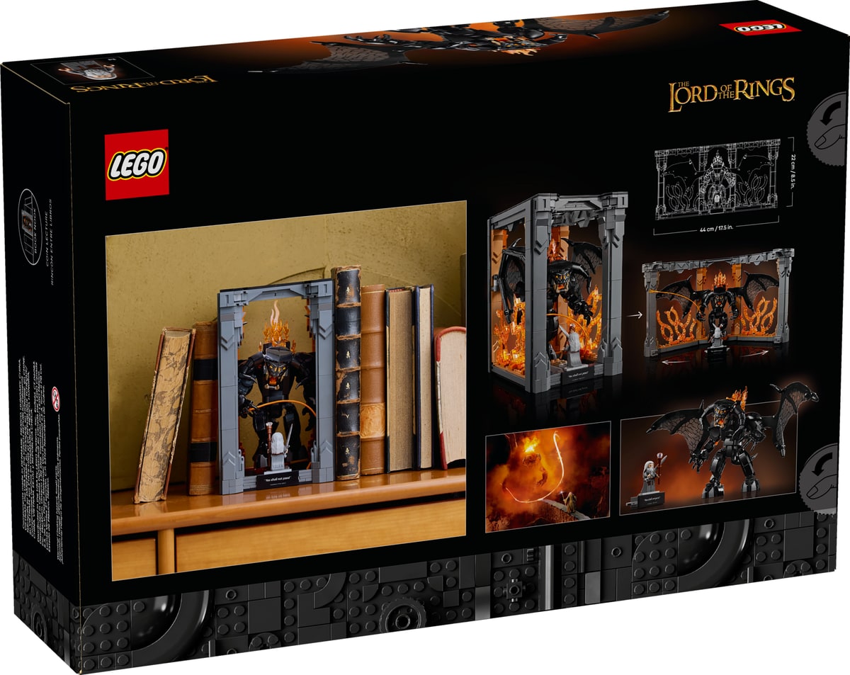 LEGO® 10367 Władca pierścieni: Book nook z Balrogiem - zdjęcie 6