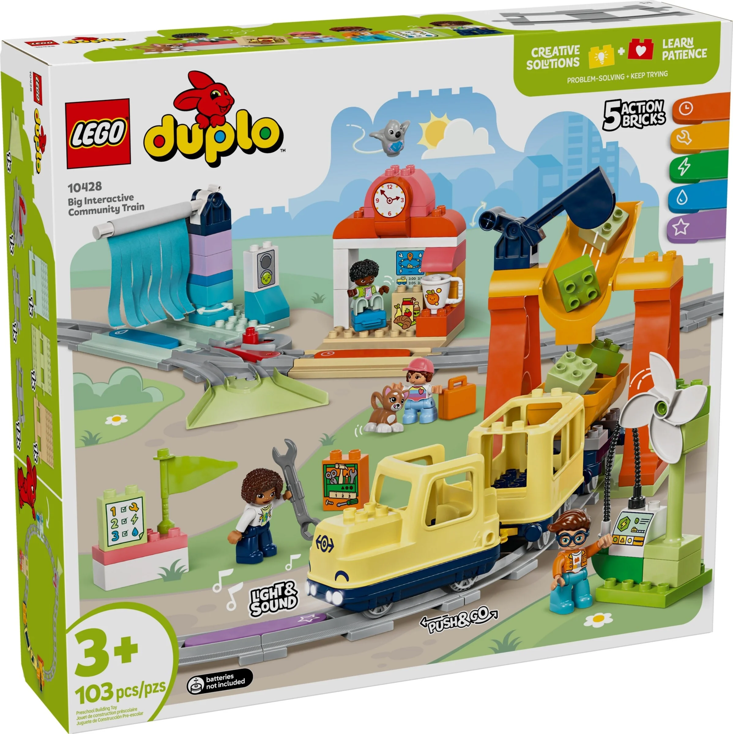 LEGO® 10428 Duży Interaktywny Pociąg Miejski - zdjęcie 4