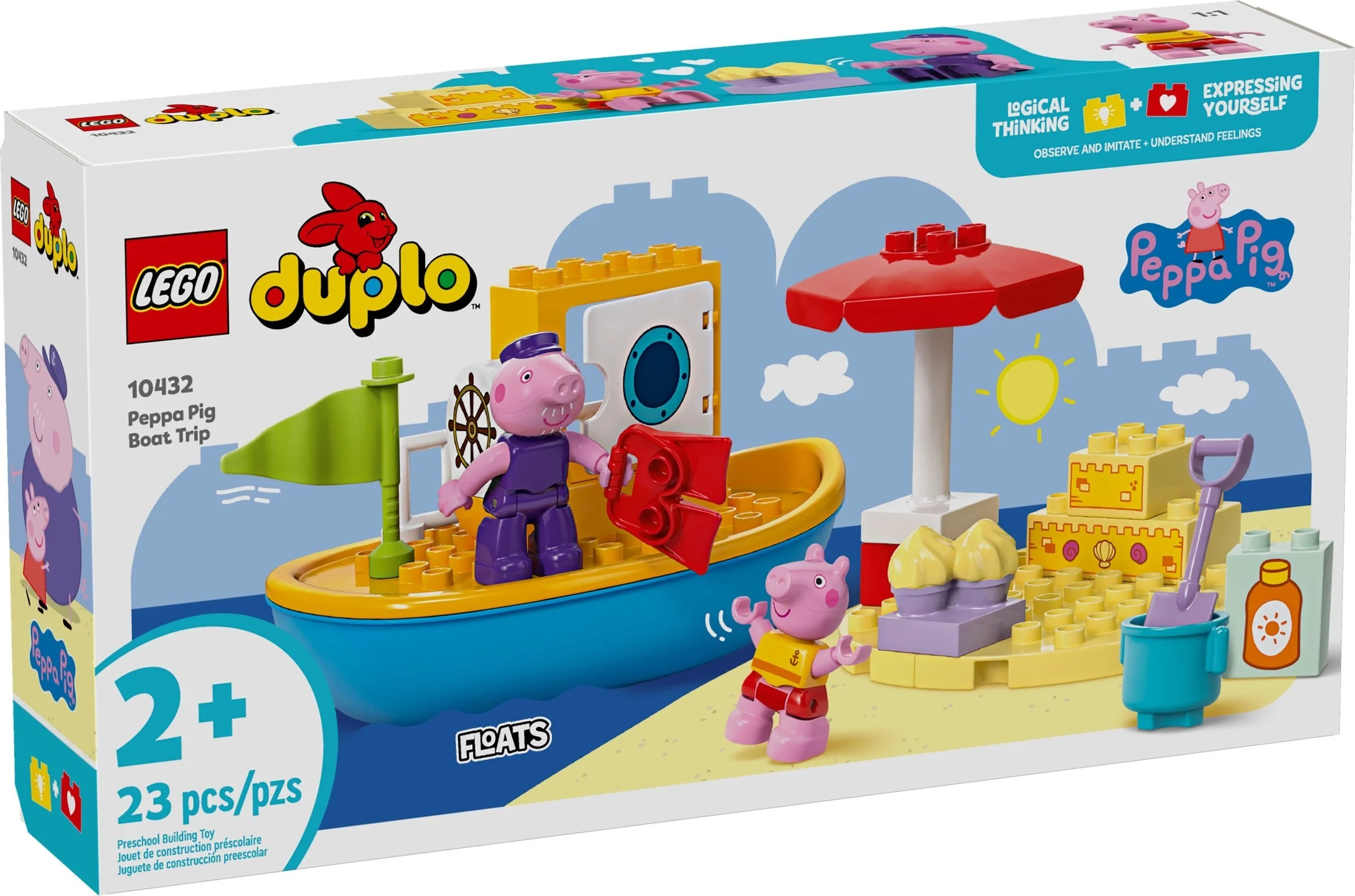 Peppa i rejs łodzią