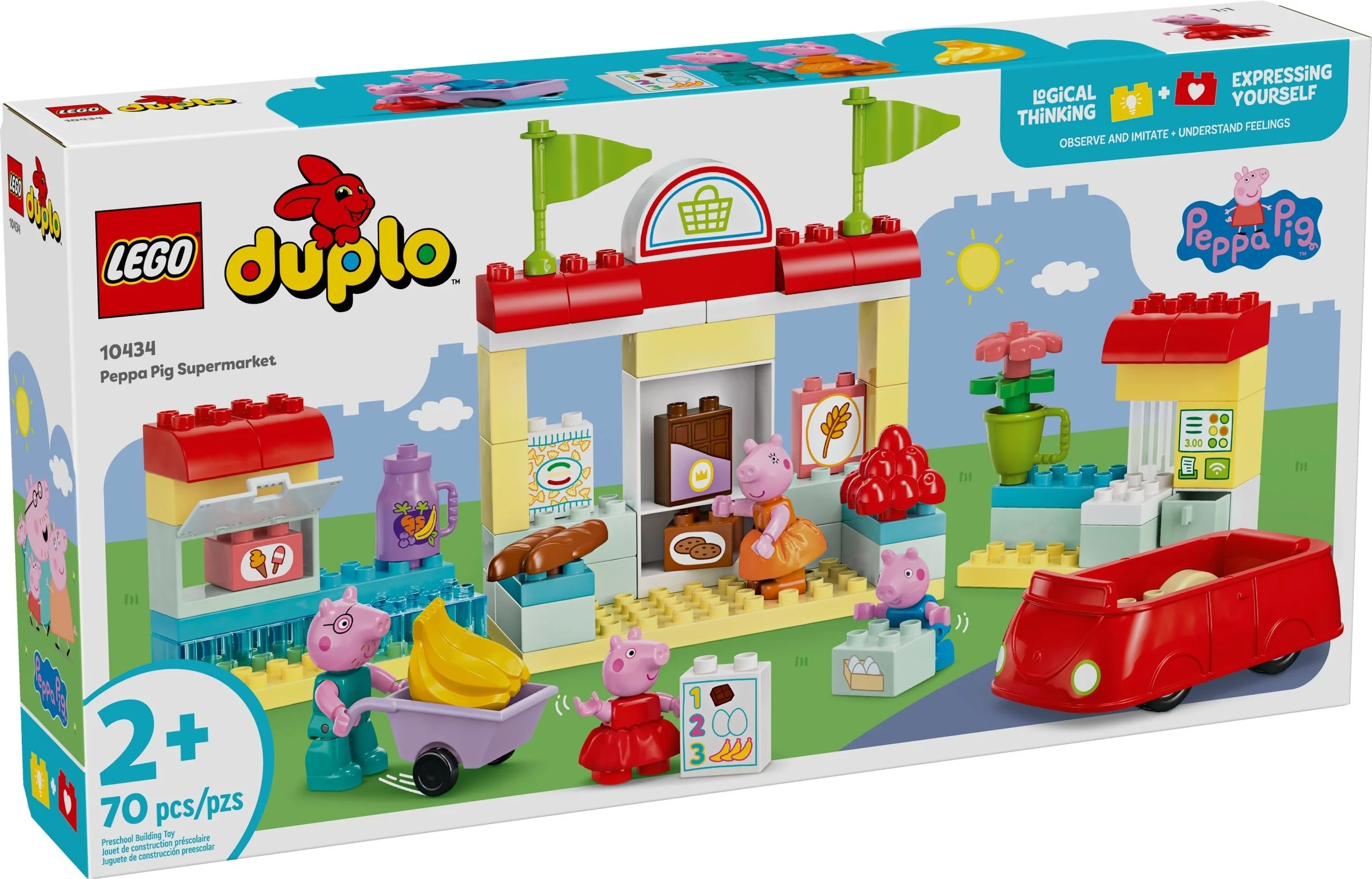 LEGO® 10434 Peppa i supermarket - zdjęcie 2