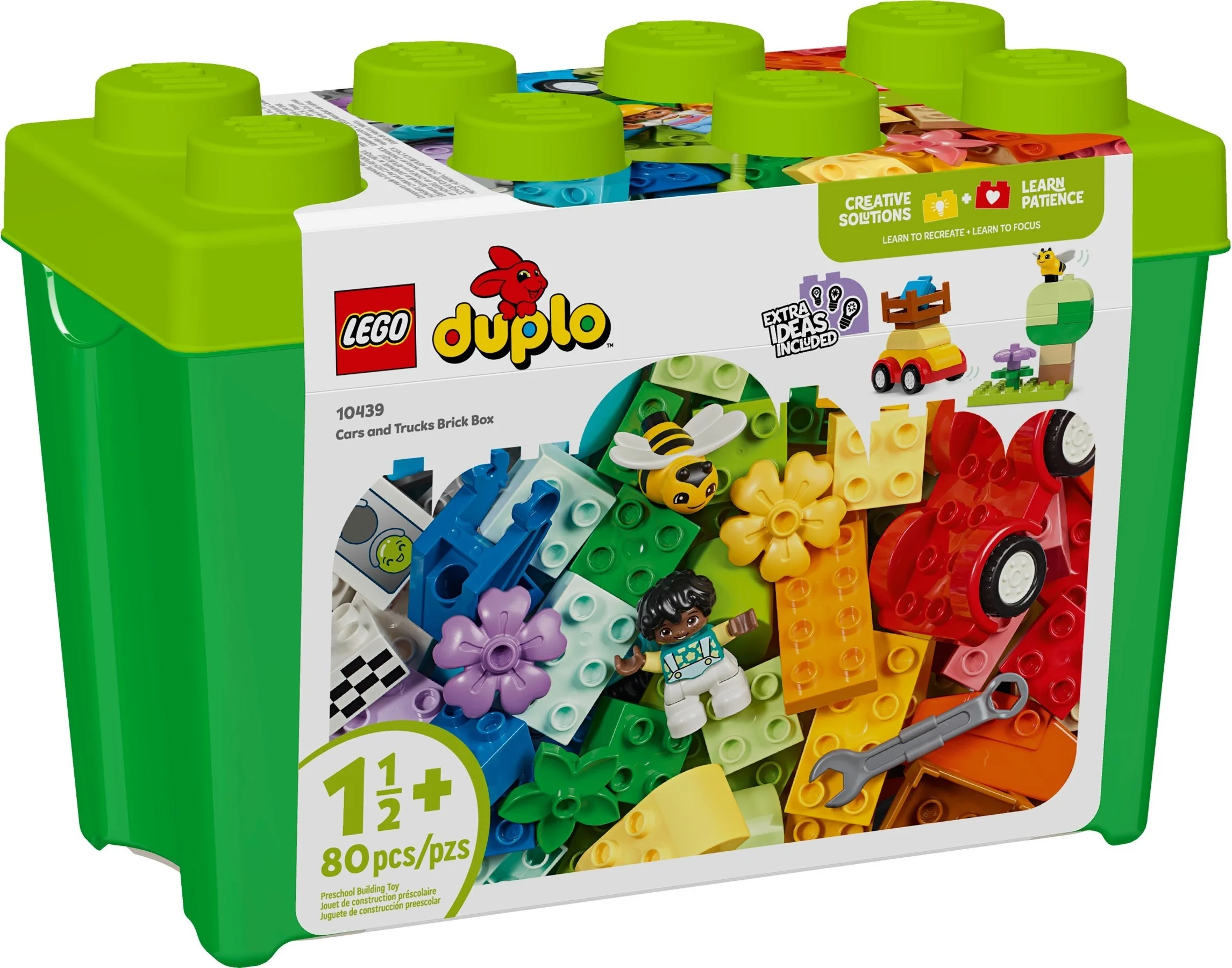 LEGO® 10439 Duplo Samochody i Ciezarowki Pudelko w Ksztalcie Klocka - zdjęcie 2